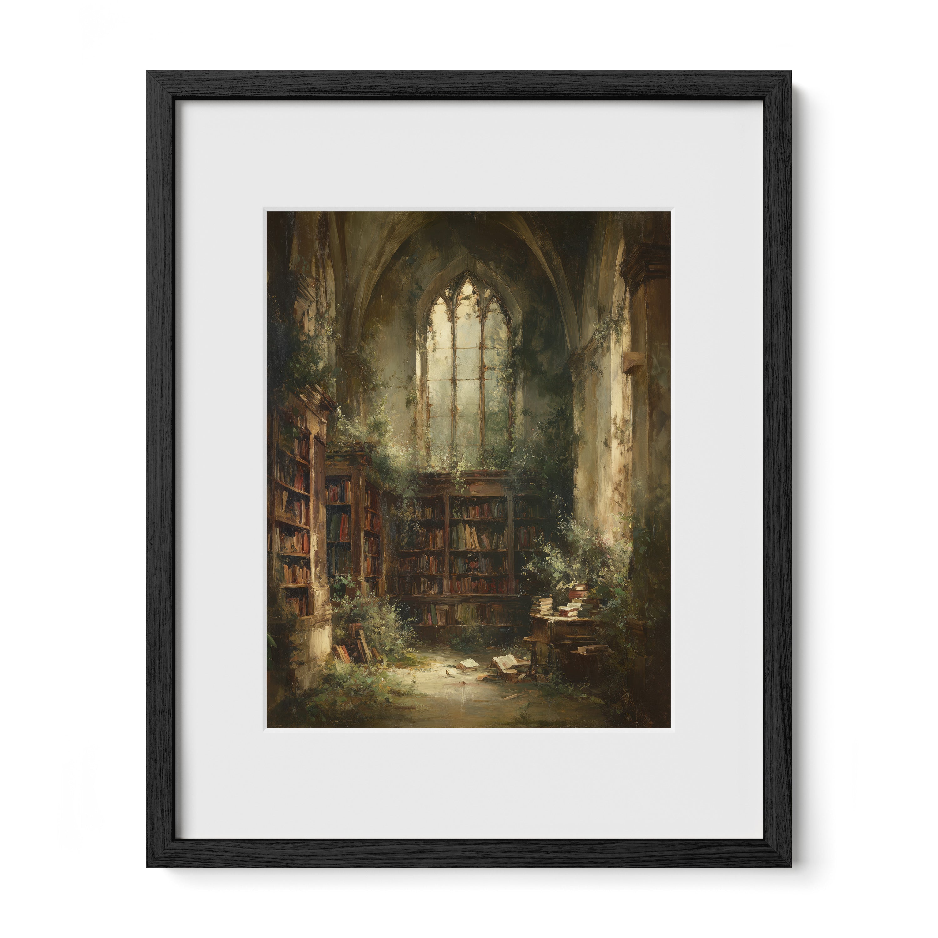 Library In Ruins