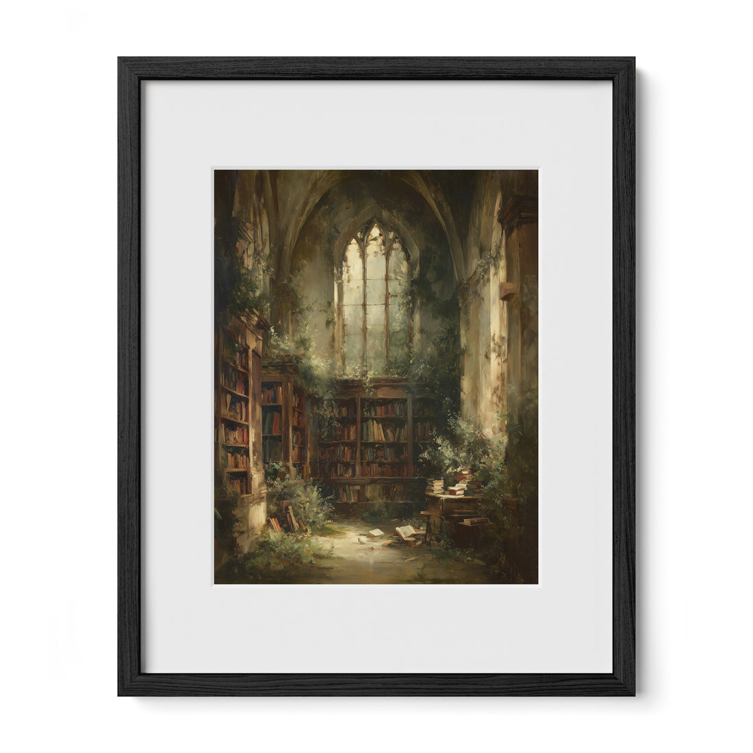 Library In Ruins