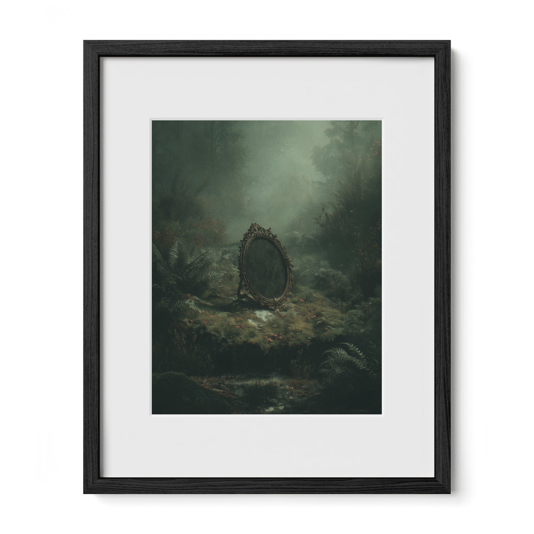 The Mirror Left in the Forest