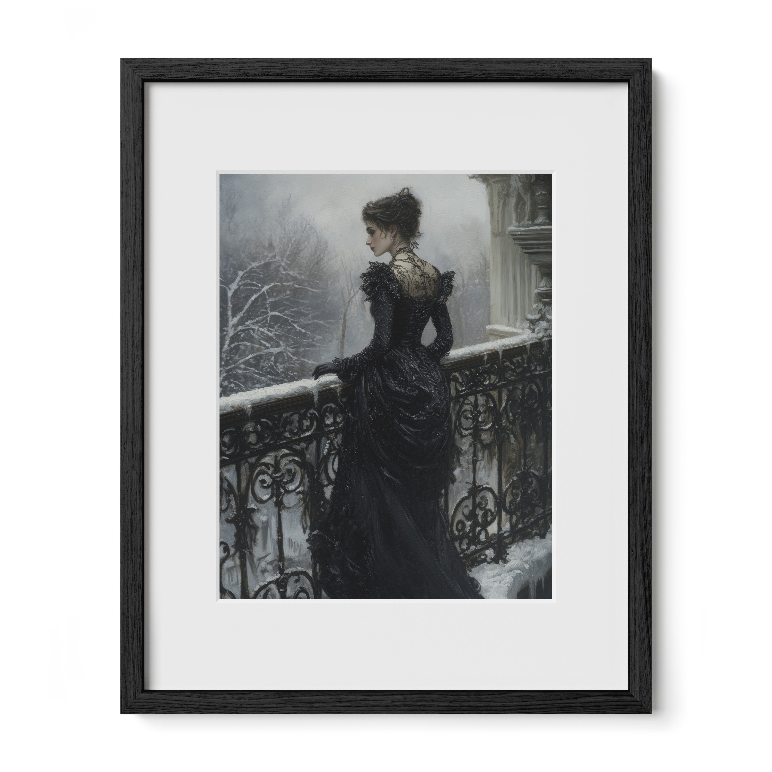 The Frosted Balcony