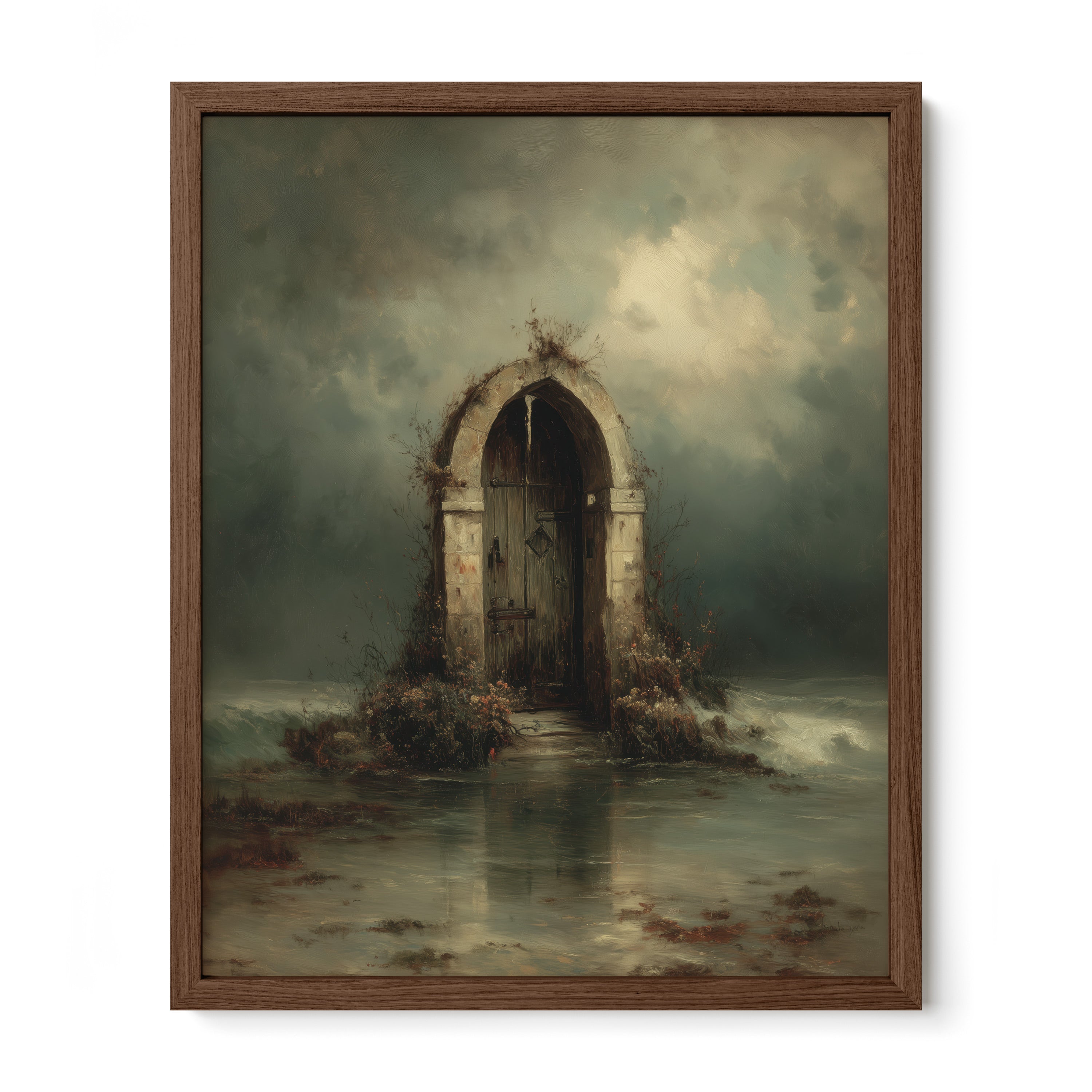 Gothic Arch in the Sea