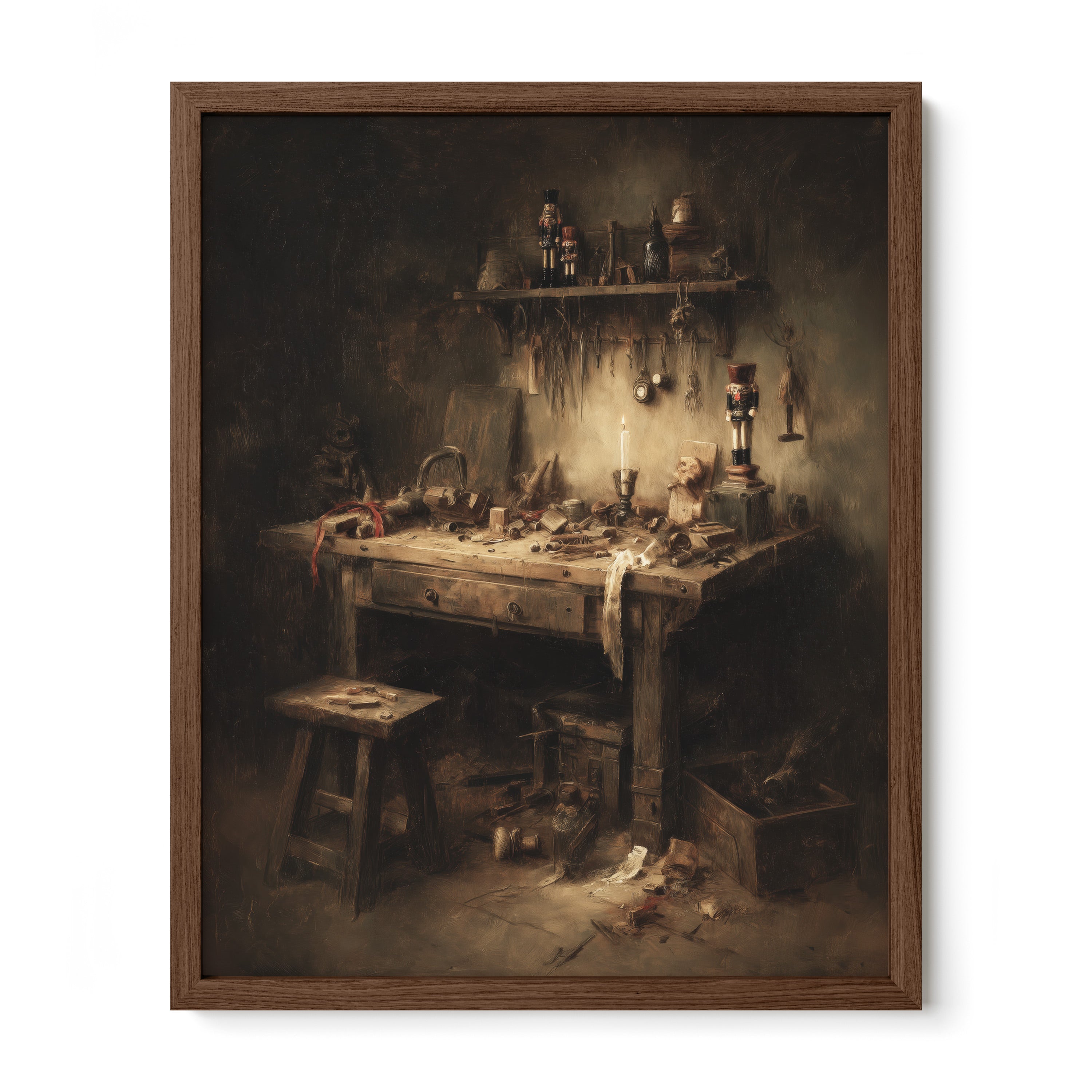 Toymaker's Holiday Workbench