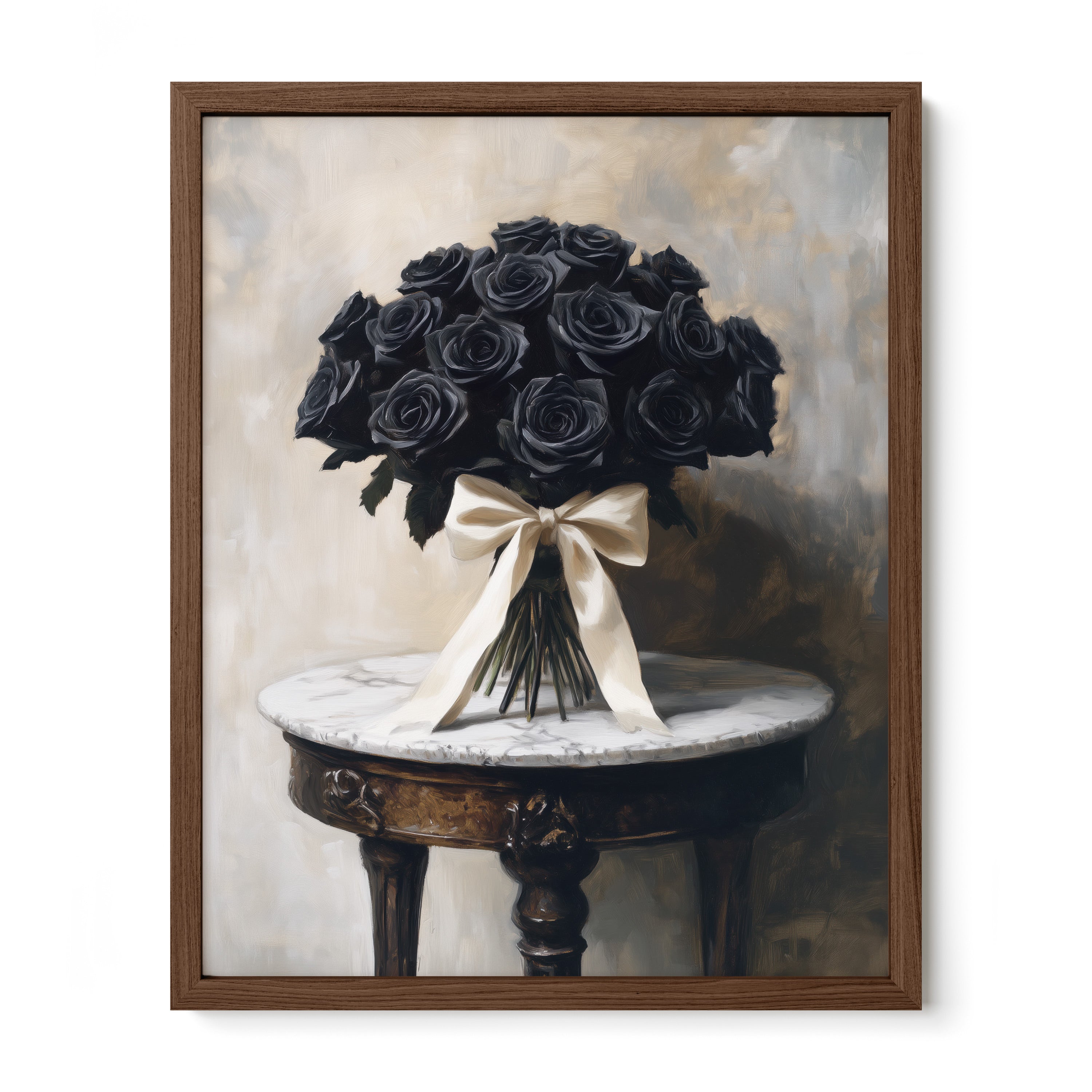 The Black Rose Bouquet