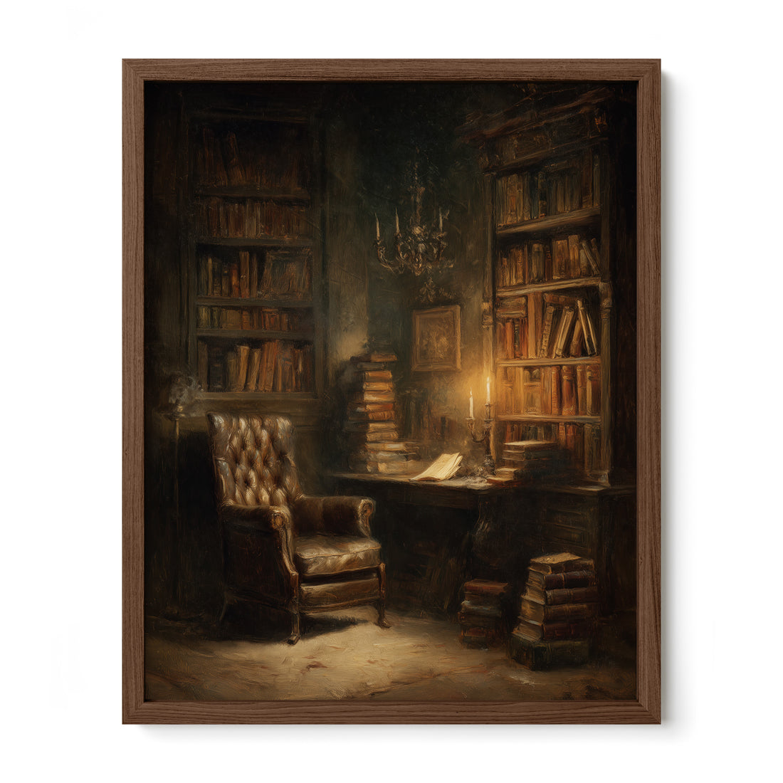 Victorian Library Interior