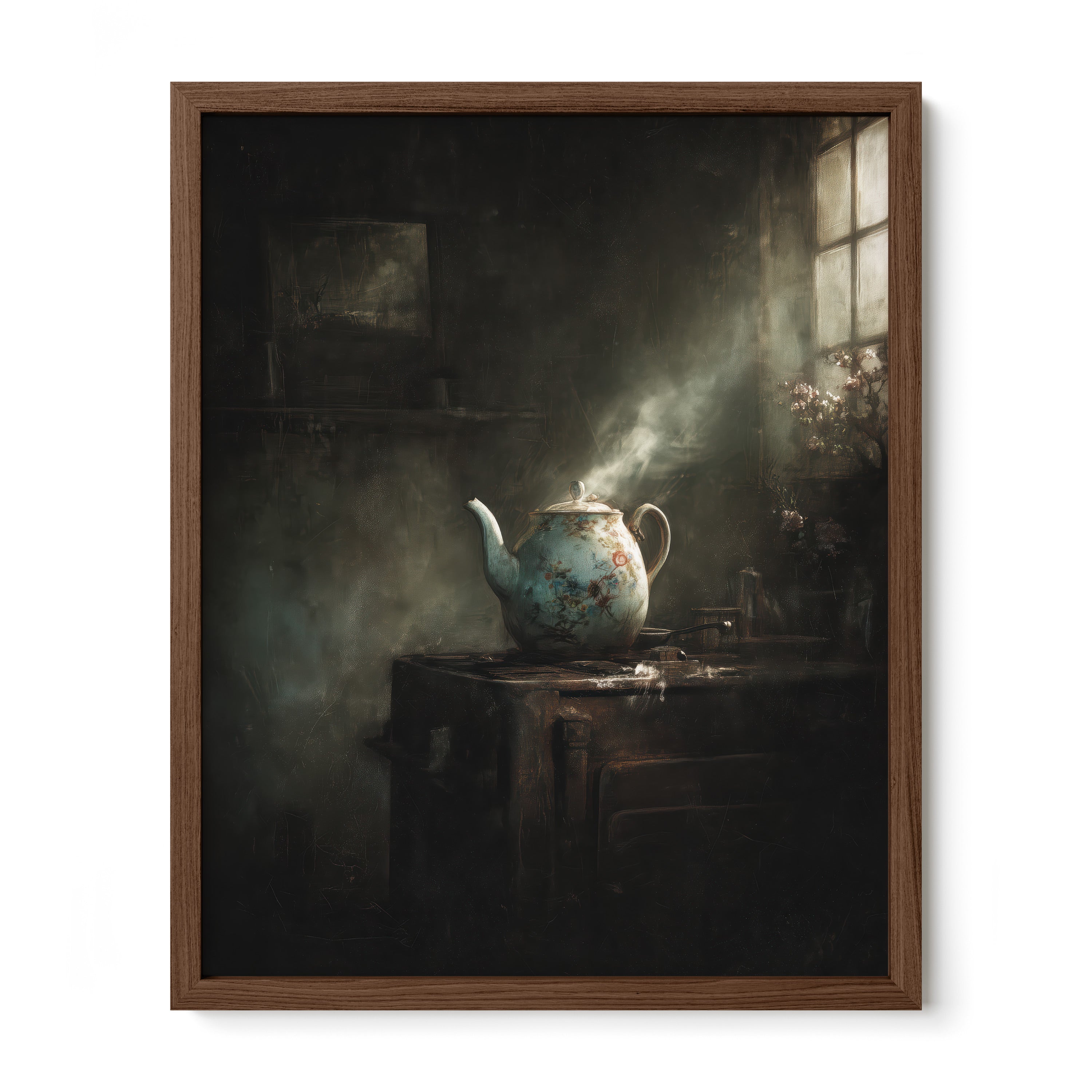 Teapot in Morning Dust