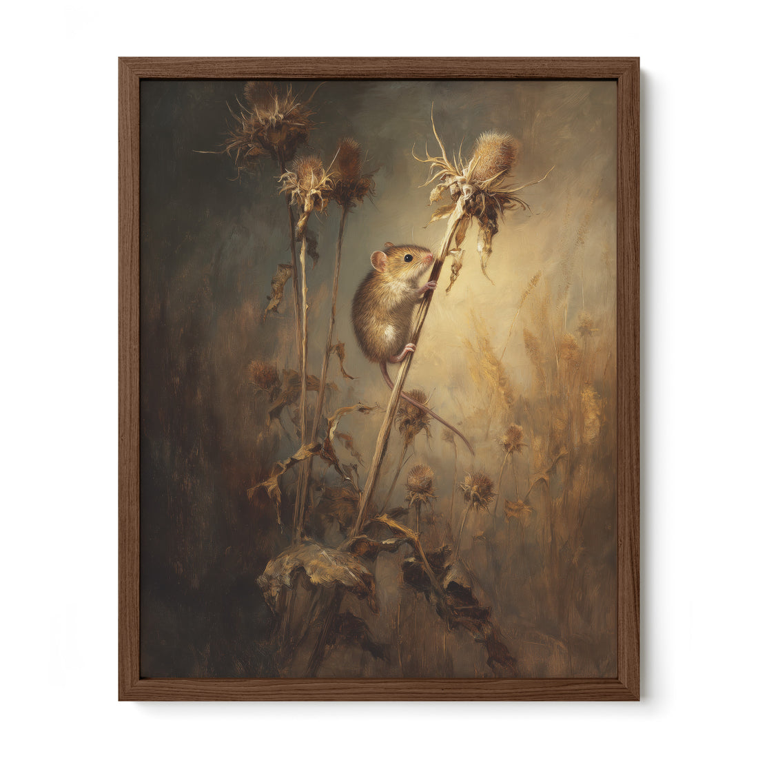 Thistle And Mouse