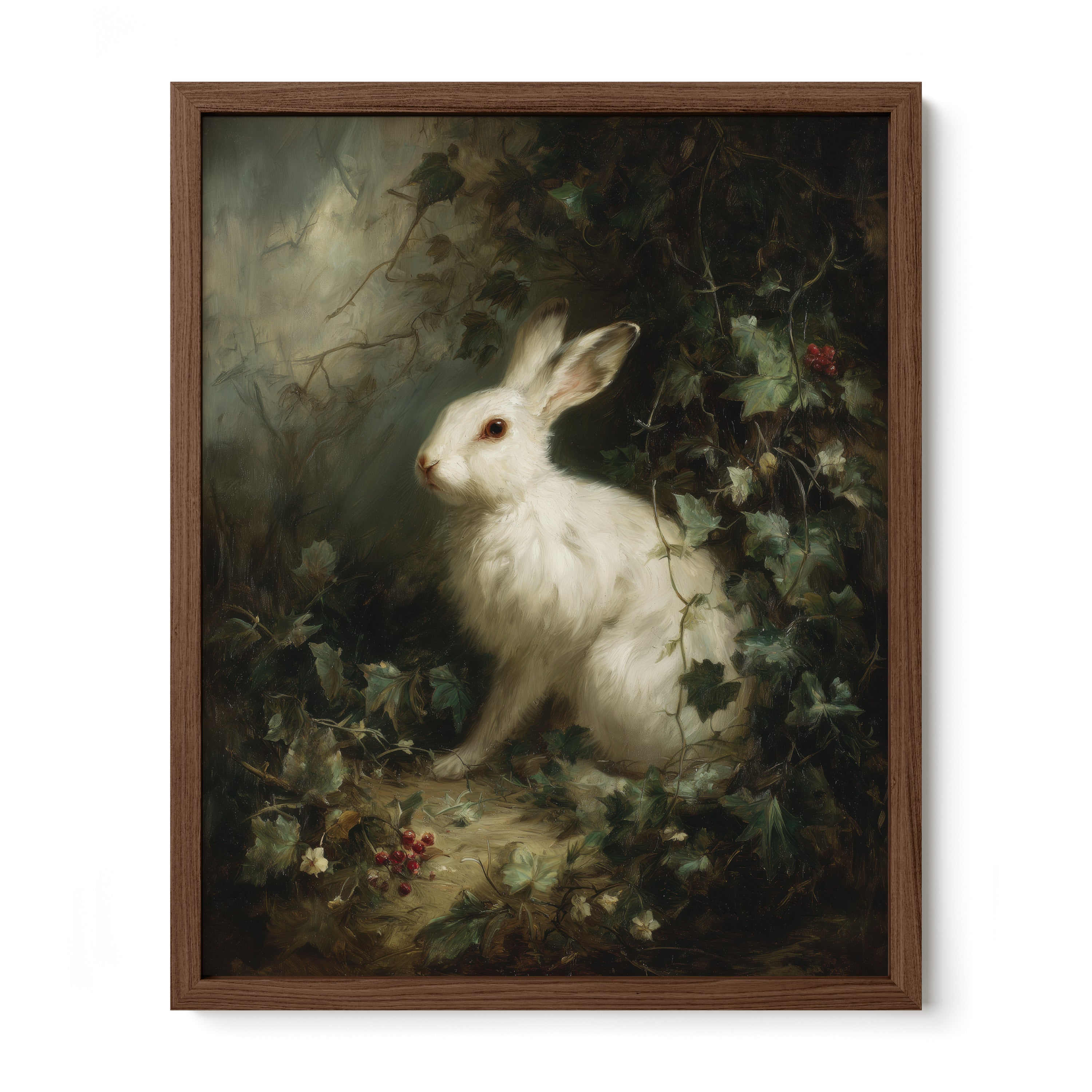 White Rabbit In Ivy
