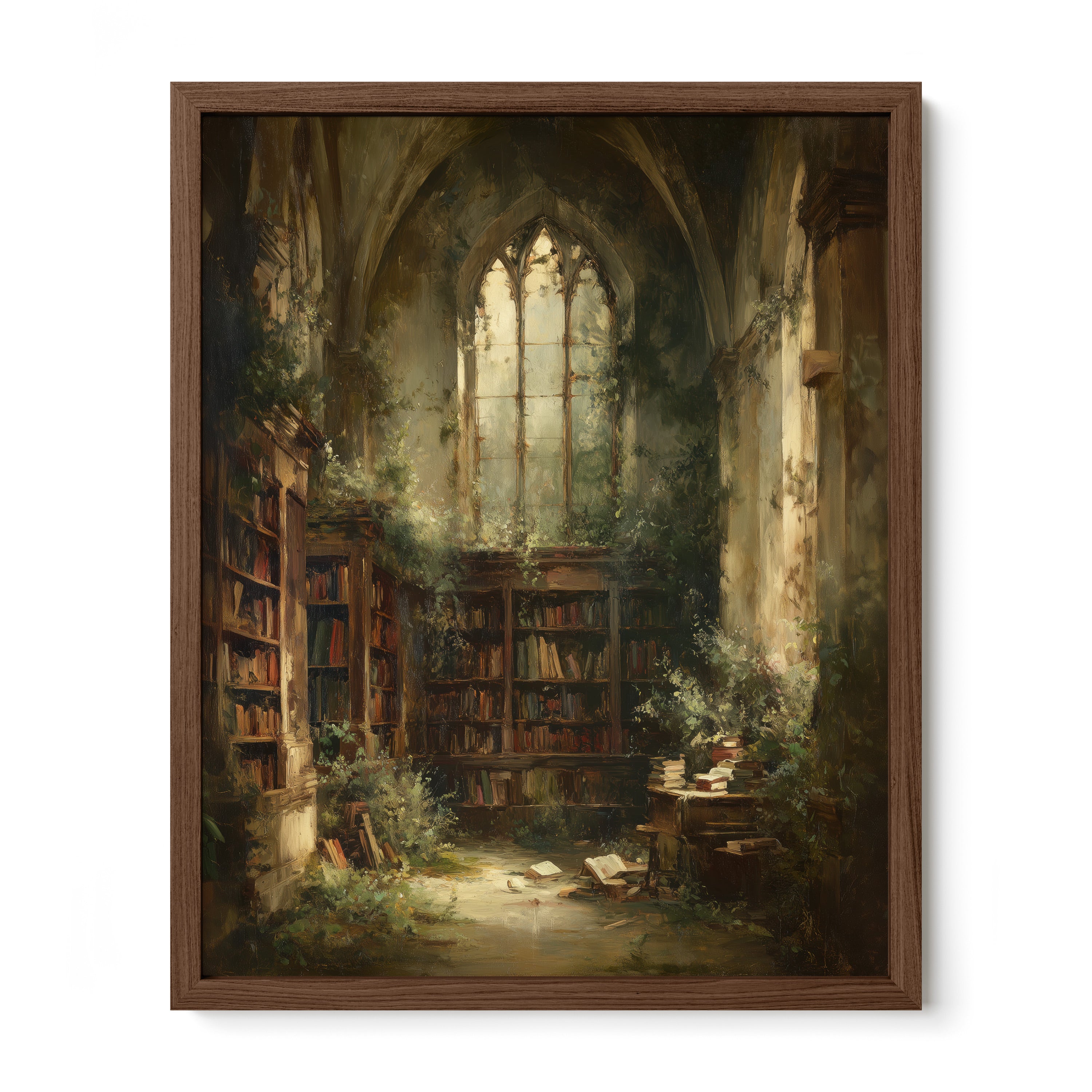 Library In Ruins