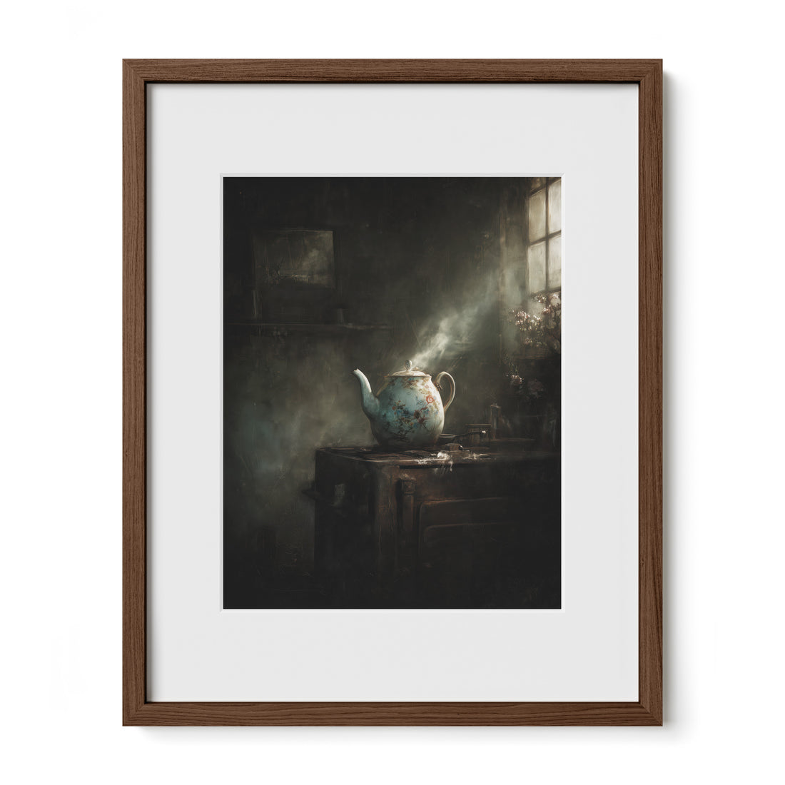 Teapot in Morning Dust