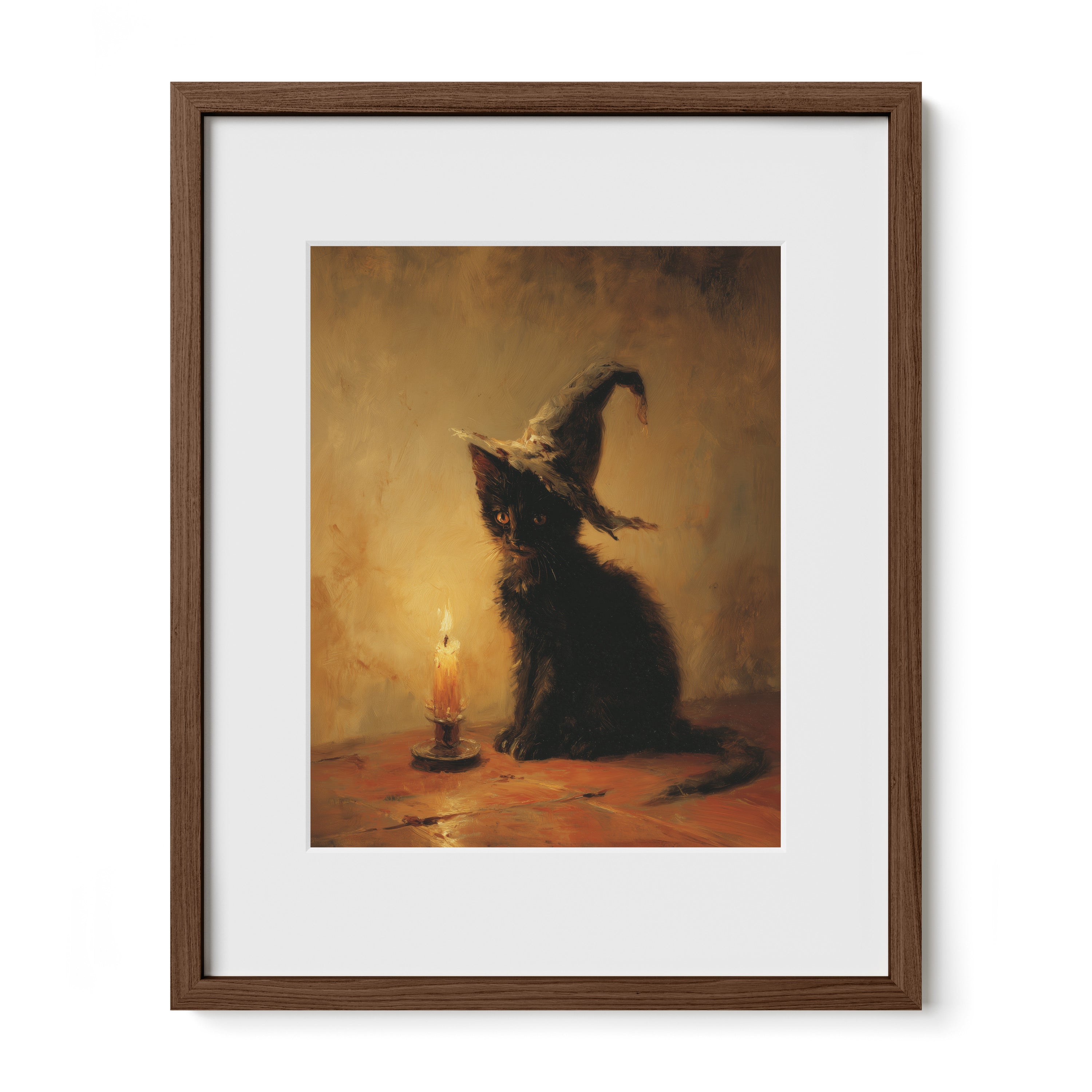 Cat and Candle Magic