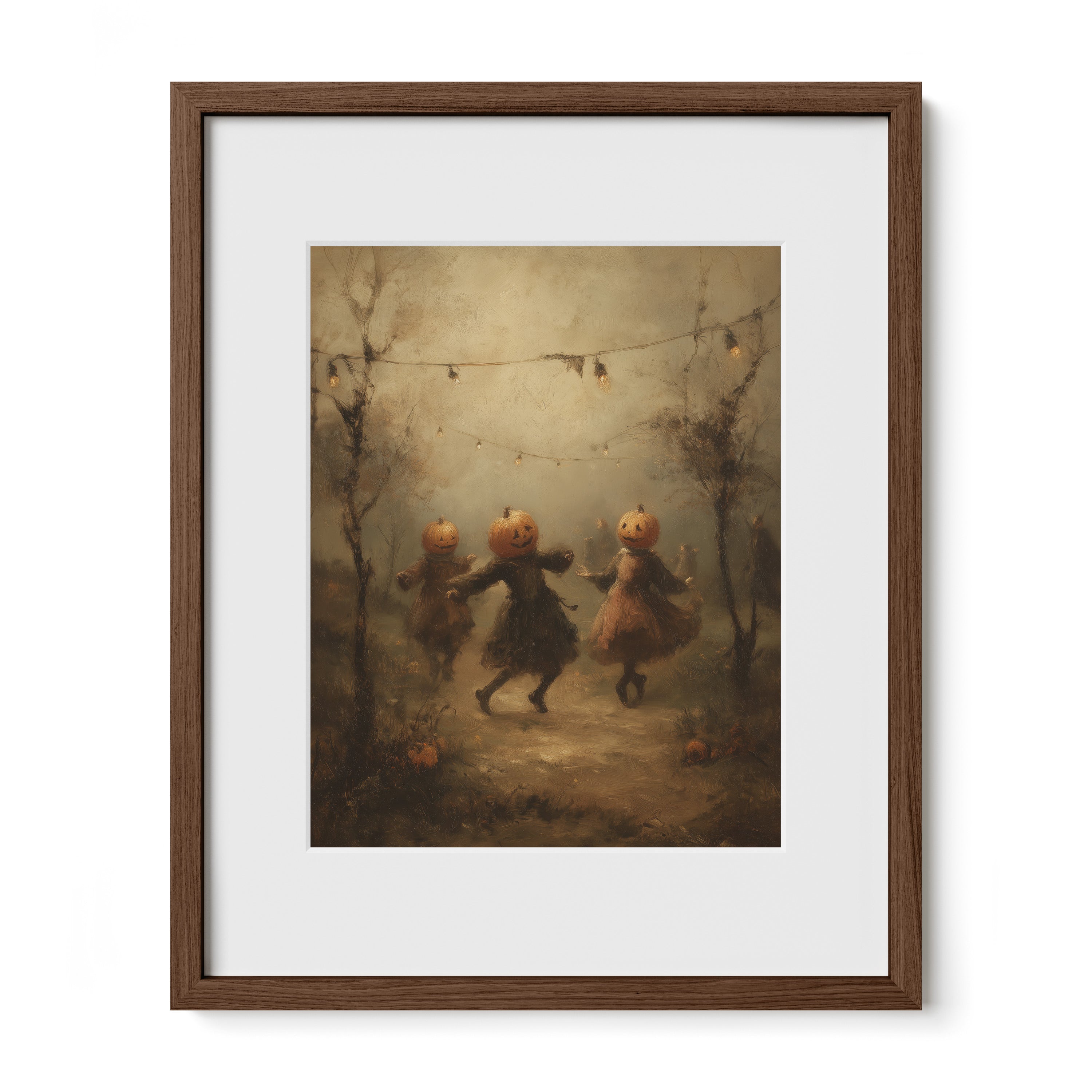 Pumpkin Dance at Dusk
