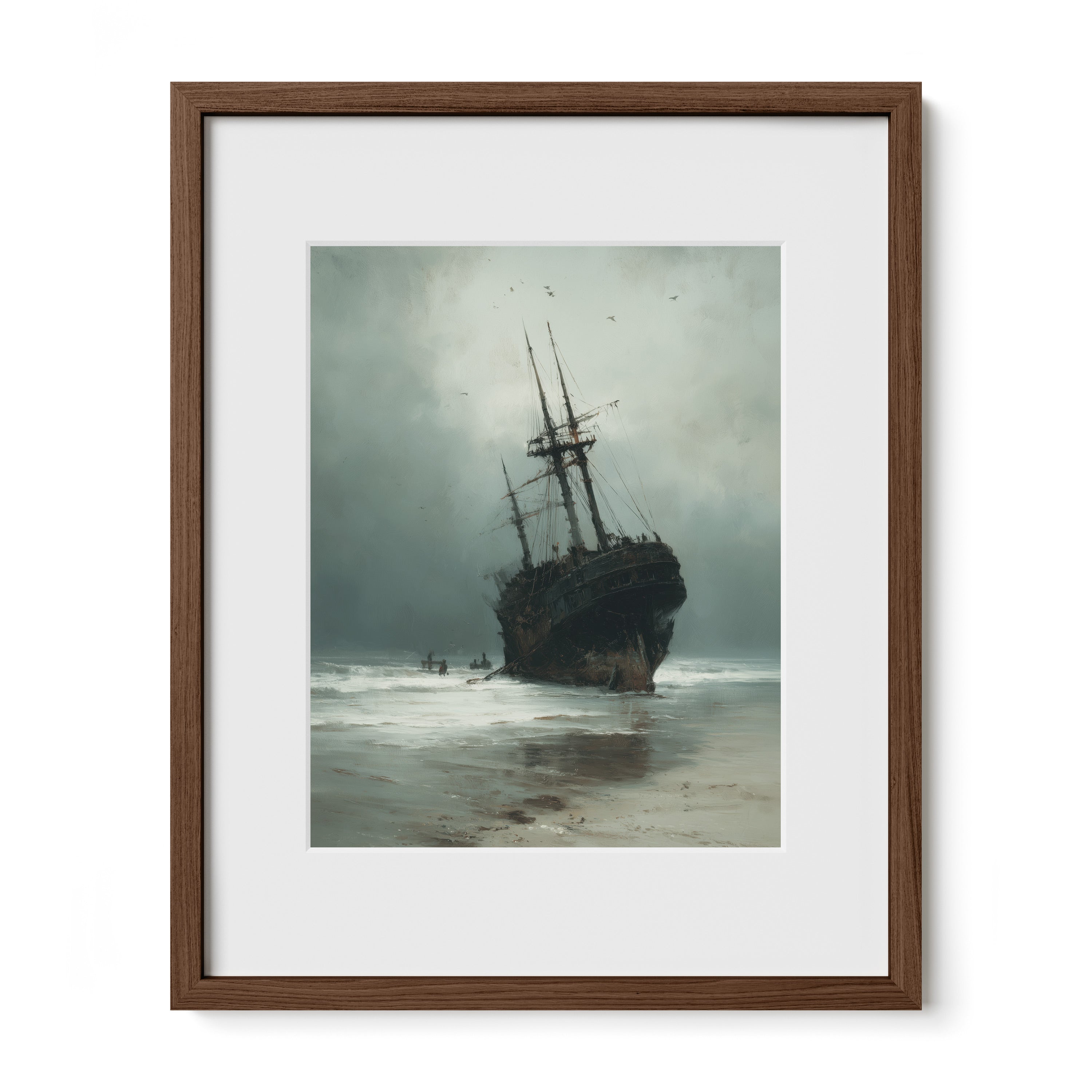Shipwreck on Shoreline