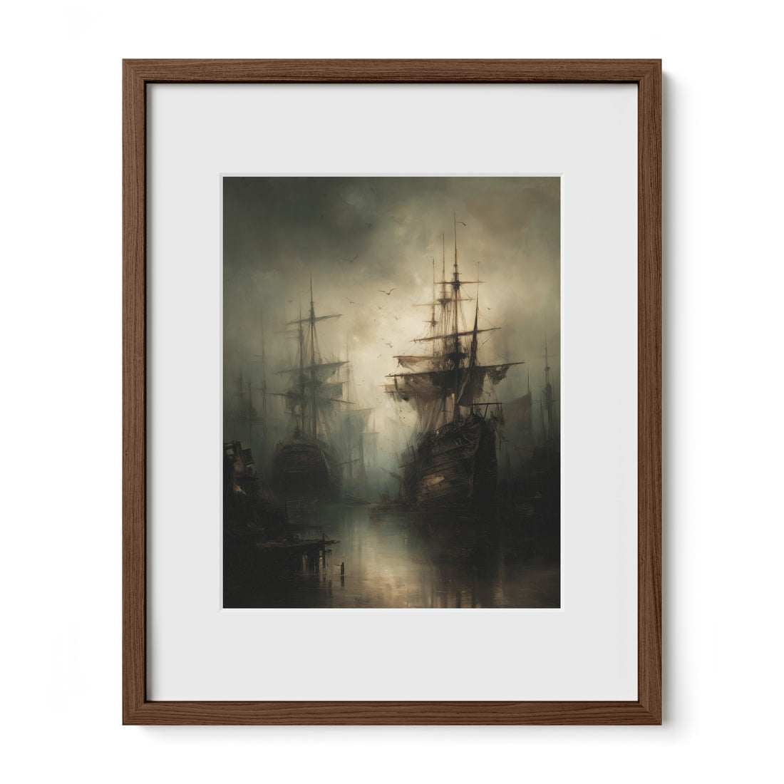 Ghost Ships in Fog
