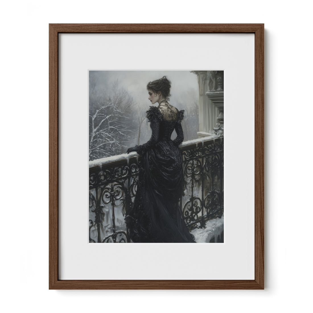 The Frosted Balcony