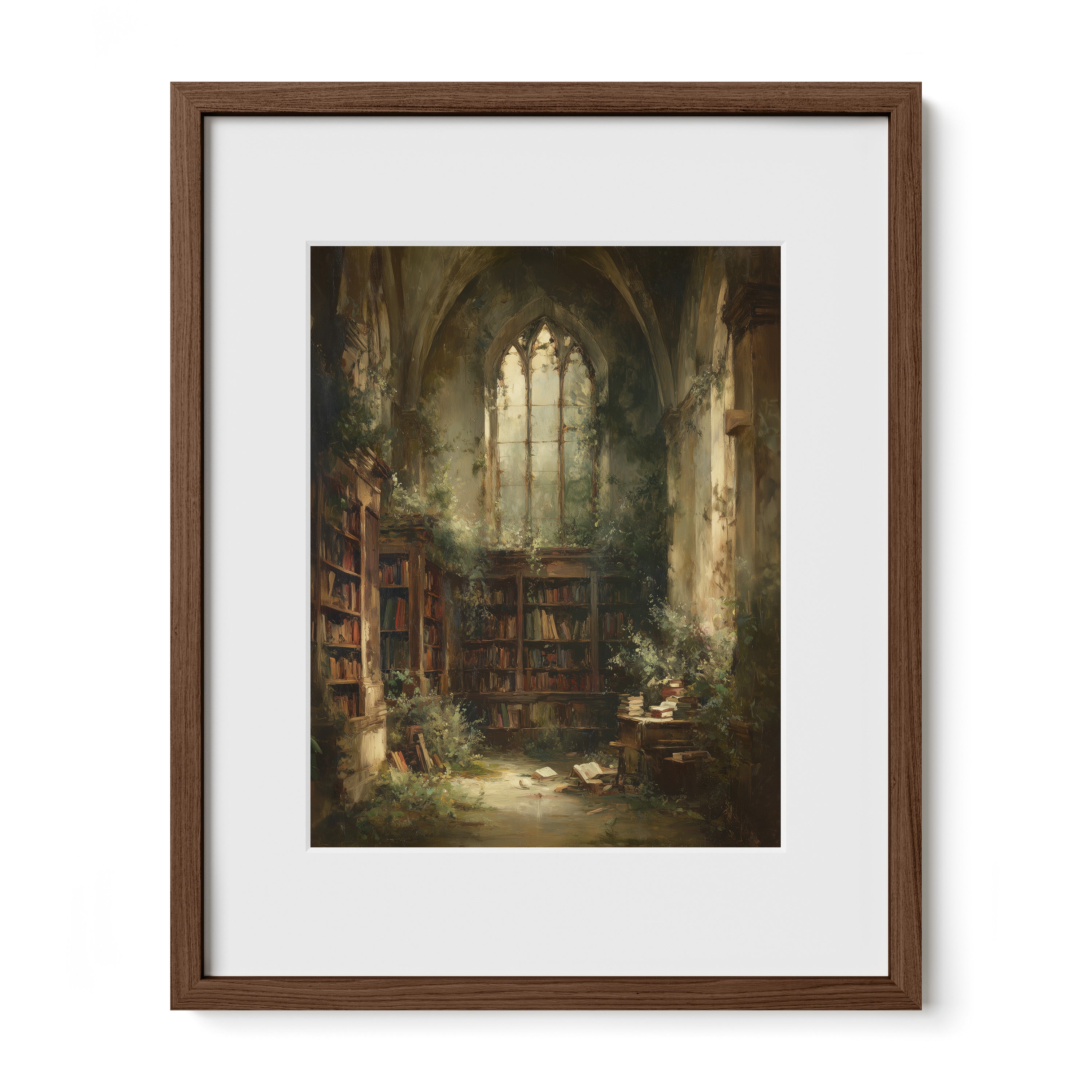 Library In Ruins