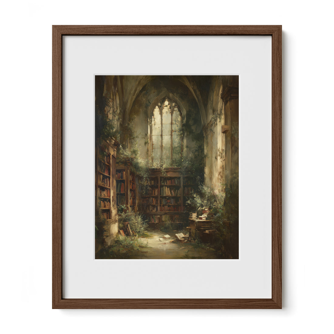 Library In Ruins
