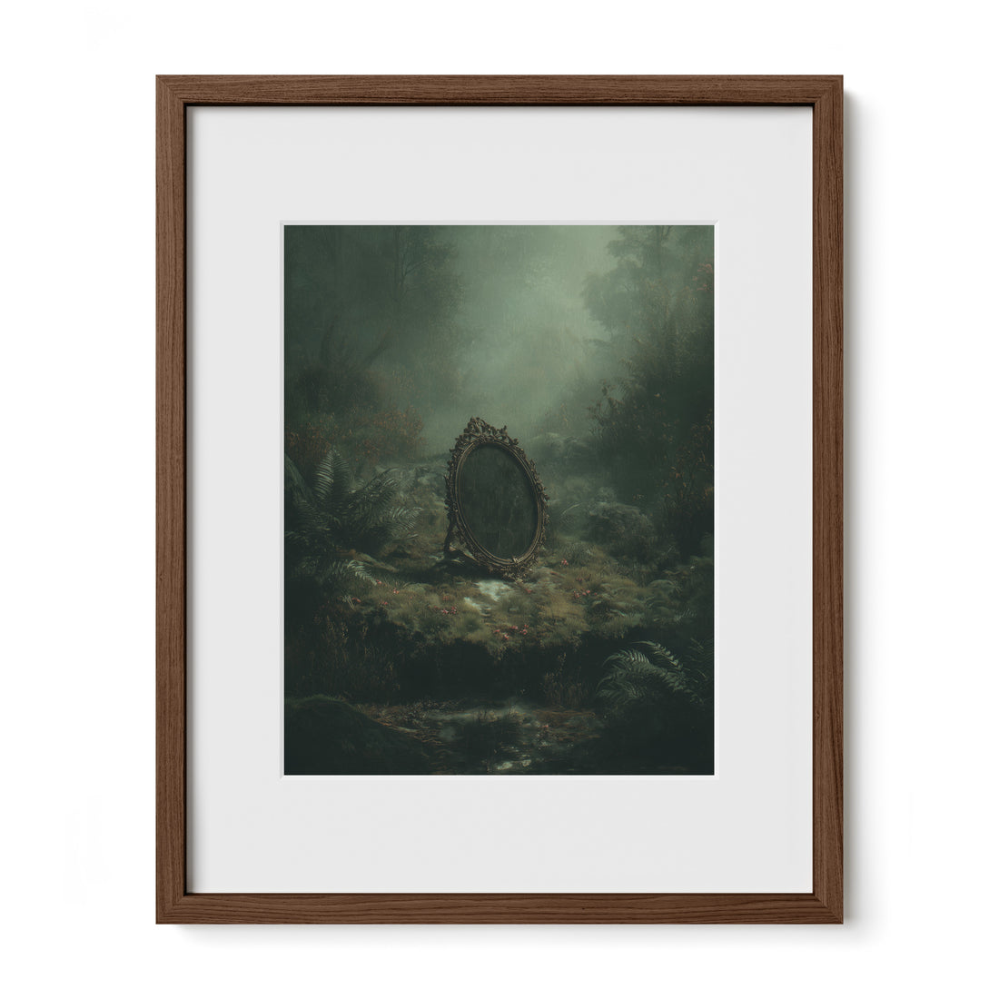 The Mirror Left in the Forest
