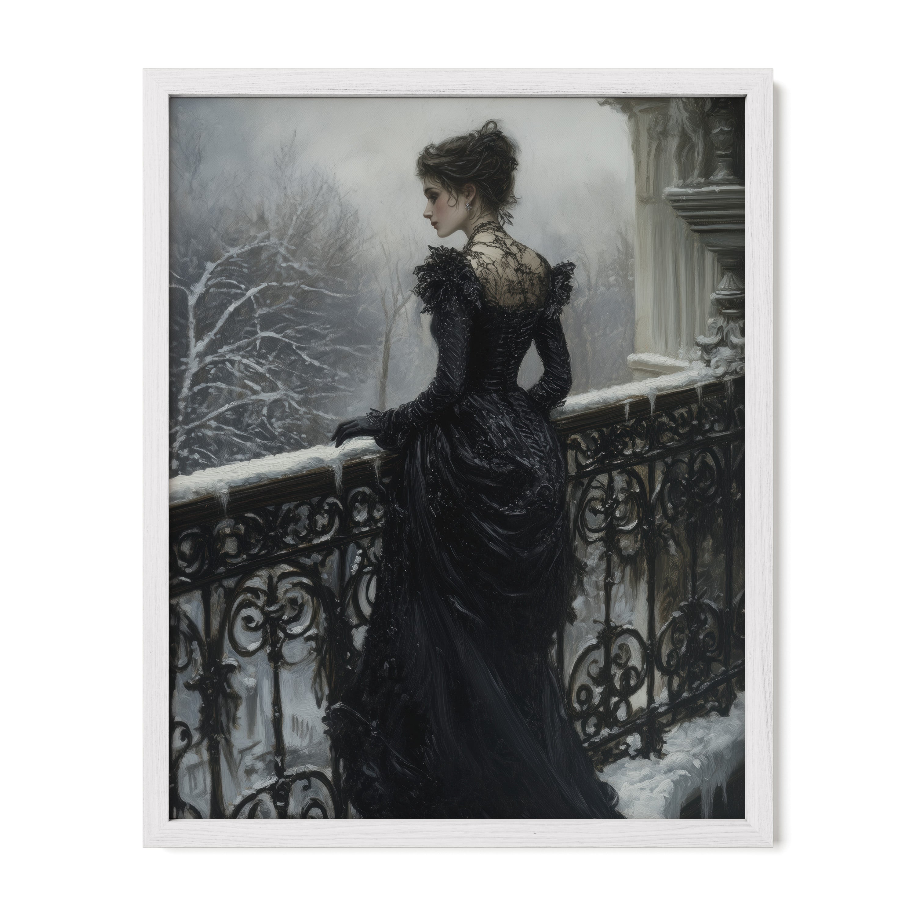 The Frosted Balcony