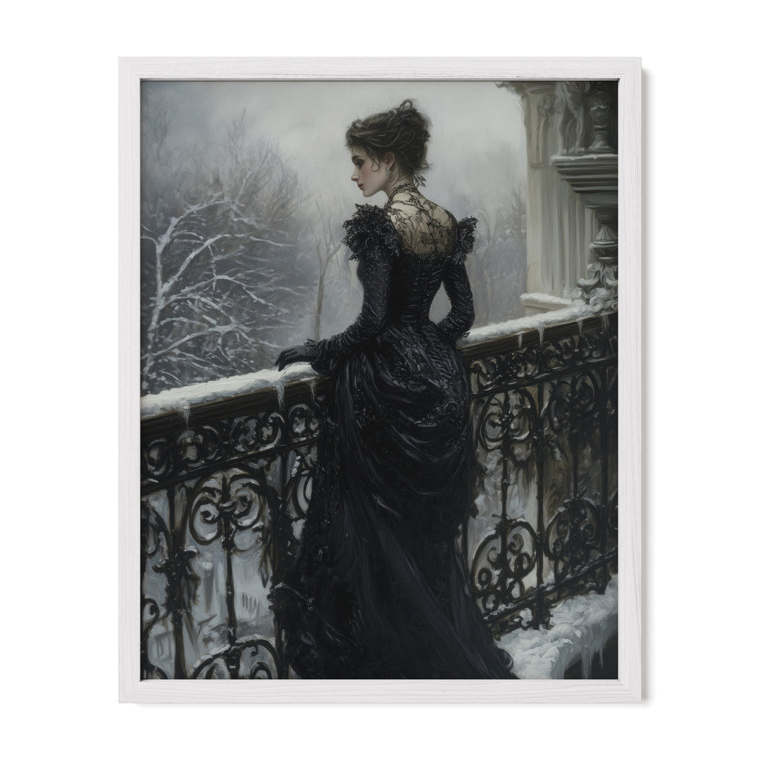 The Frosted Balcony