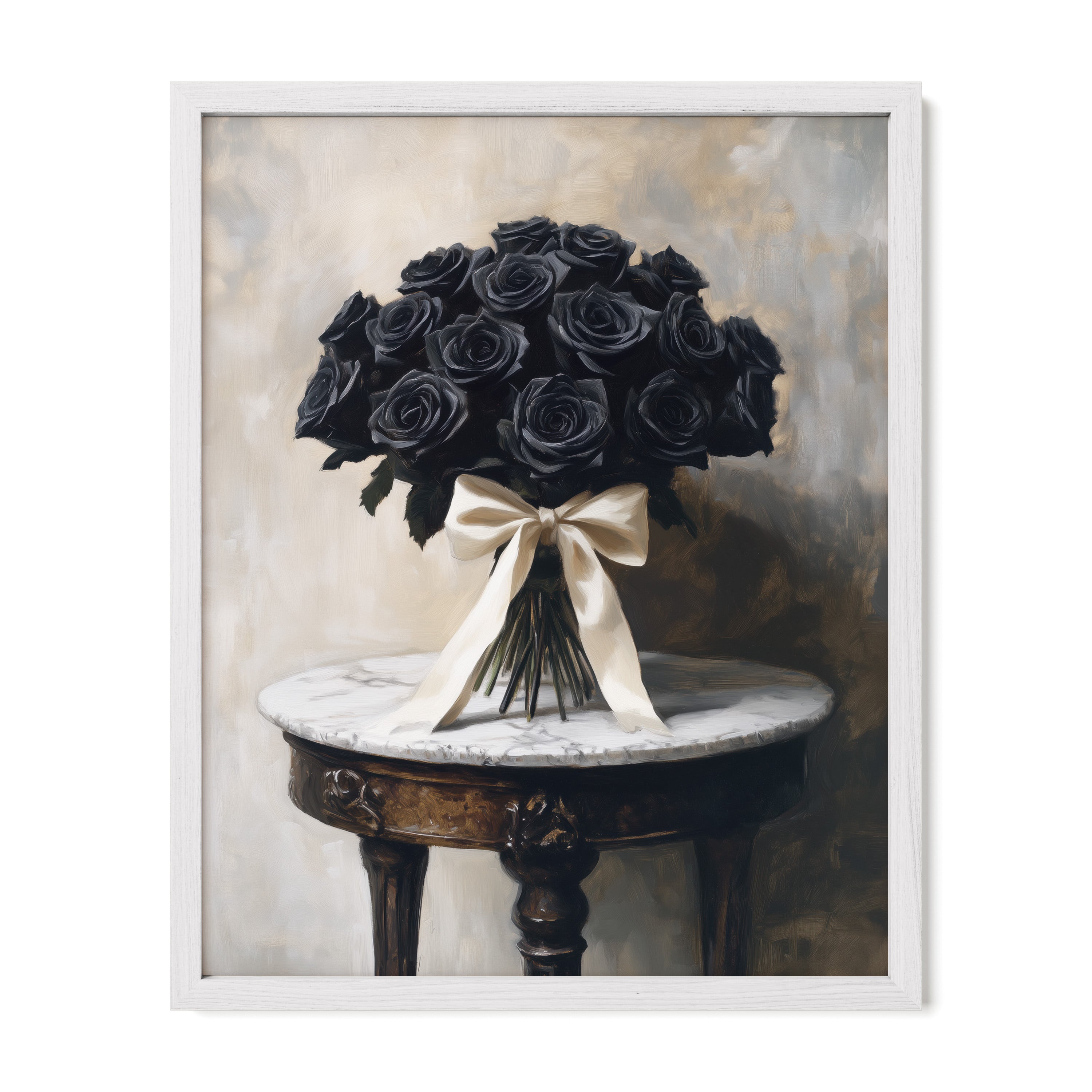 The Black Rose Bouquet