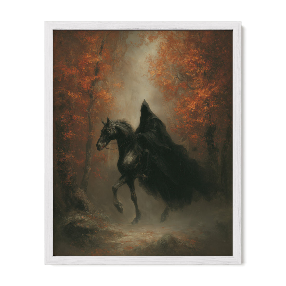Headless Horseman in Woods