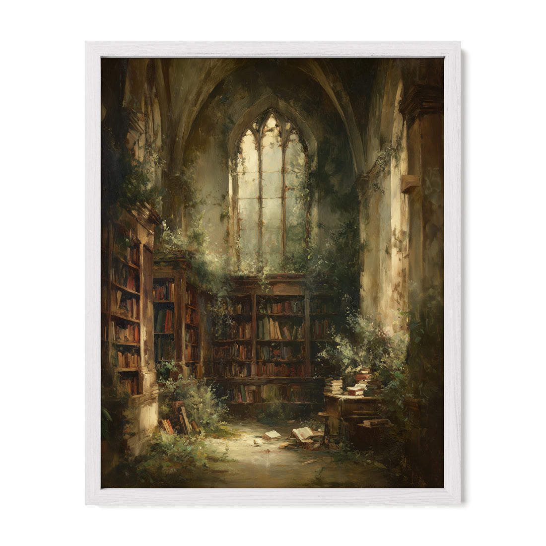 Library In Ruins