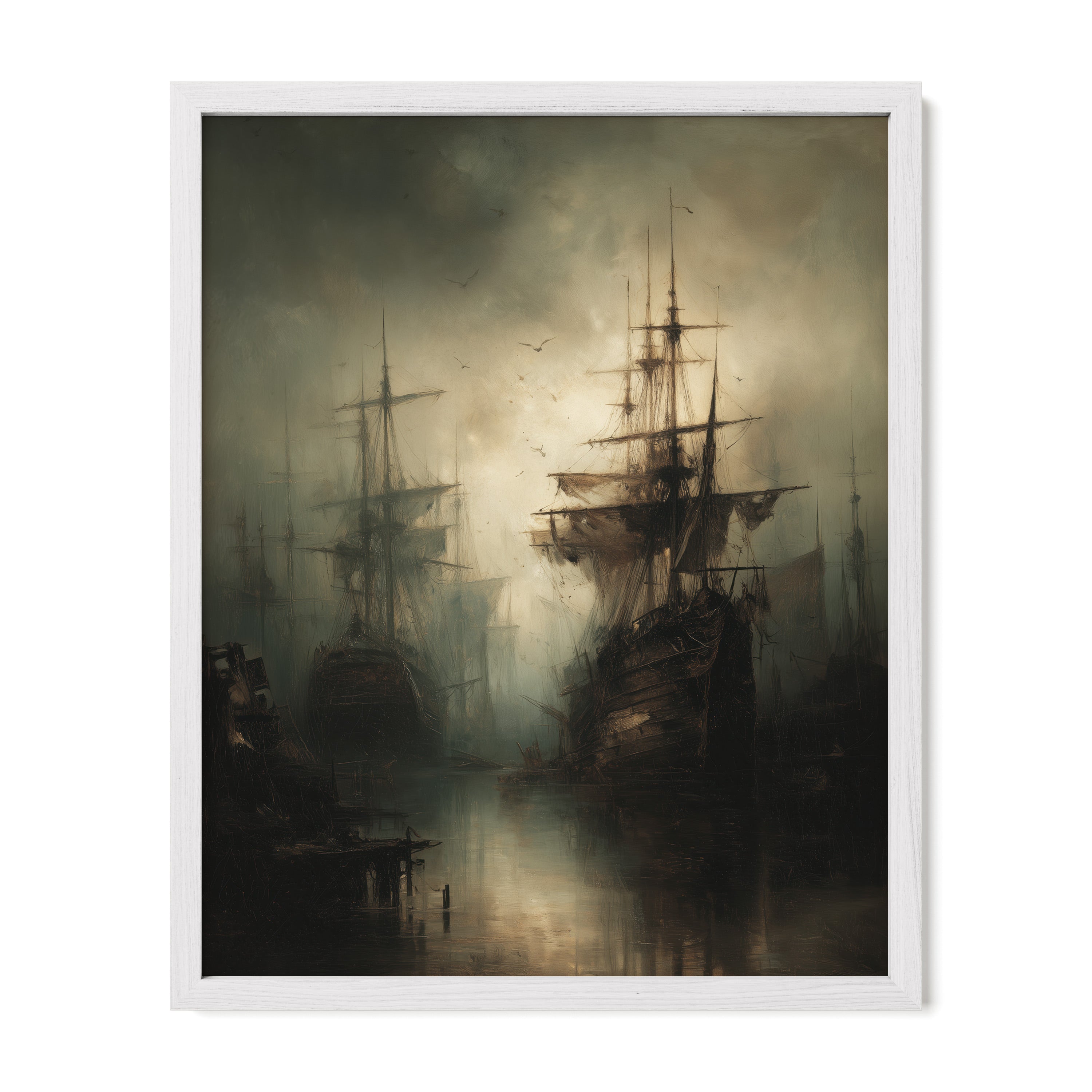 Ghost Ships in Fog