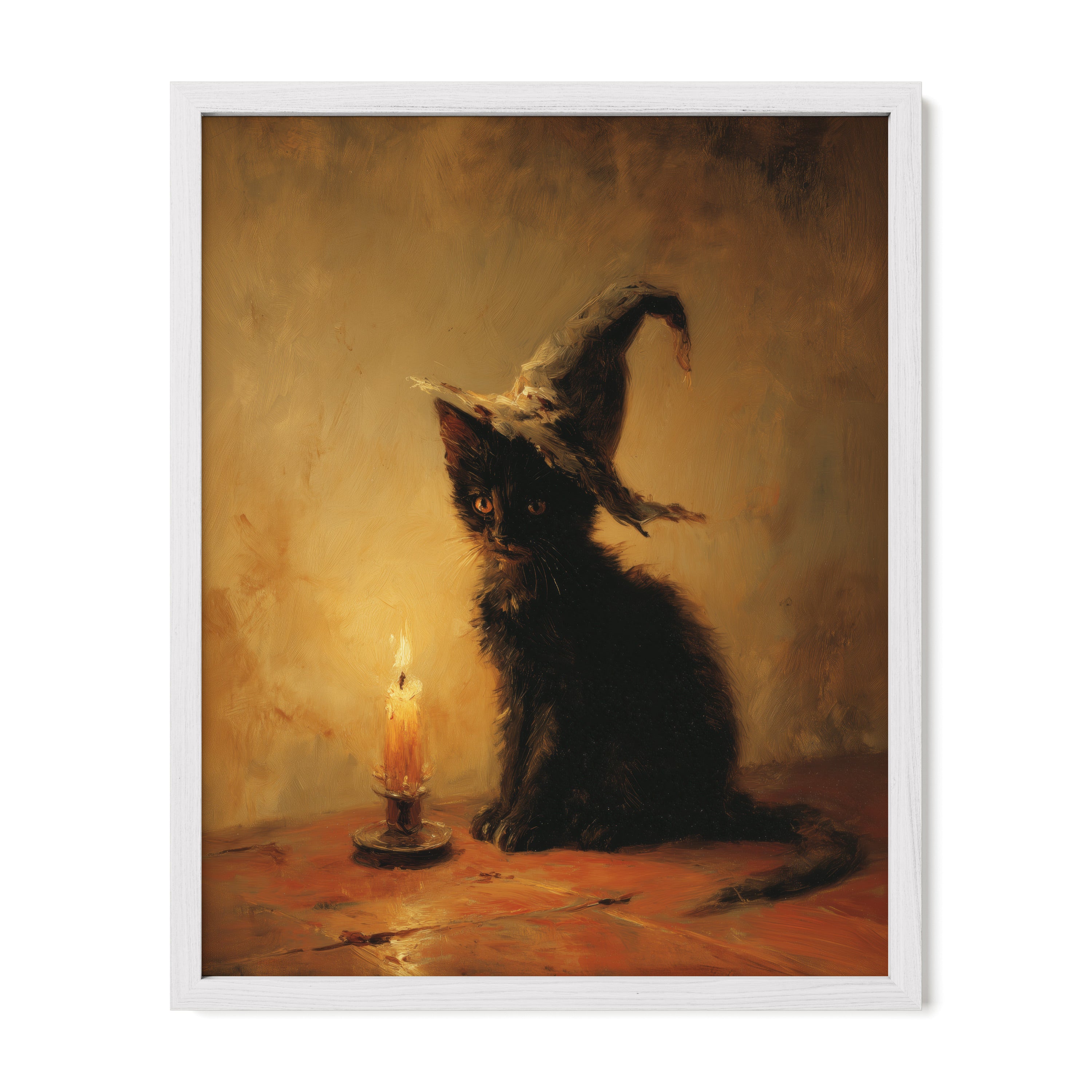 Cat and Candle Magic