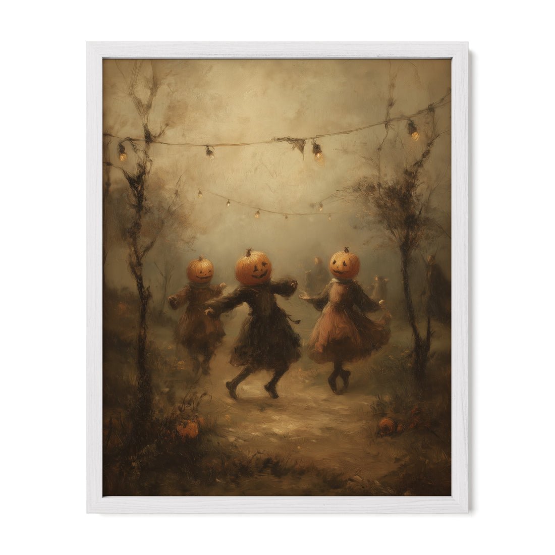 Pumpkin Dance at Dusk