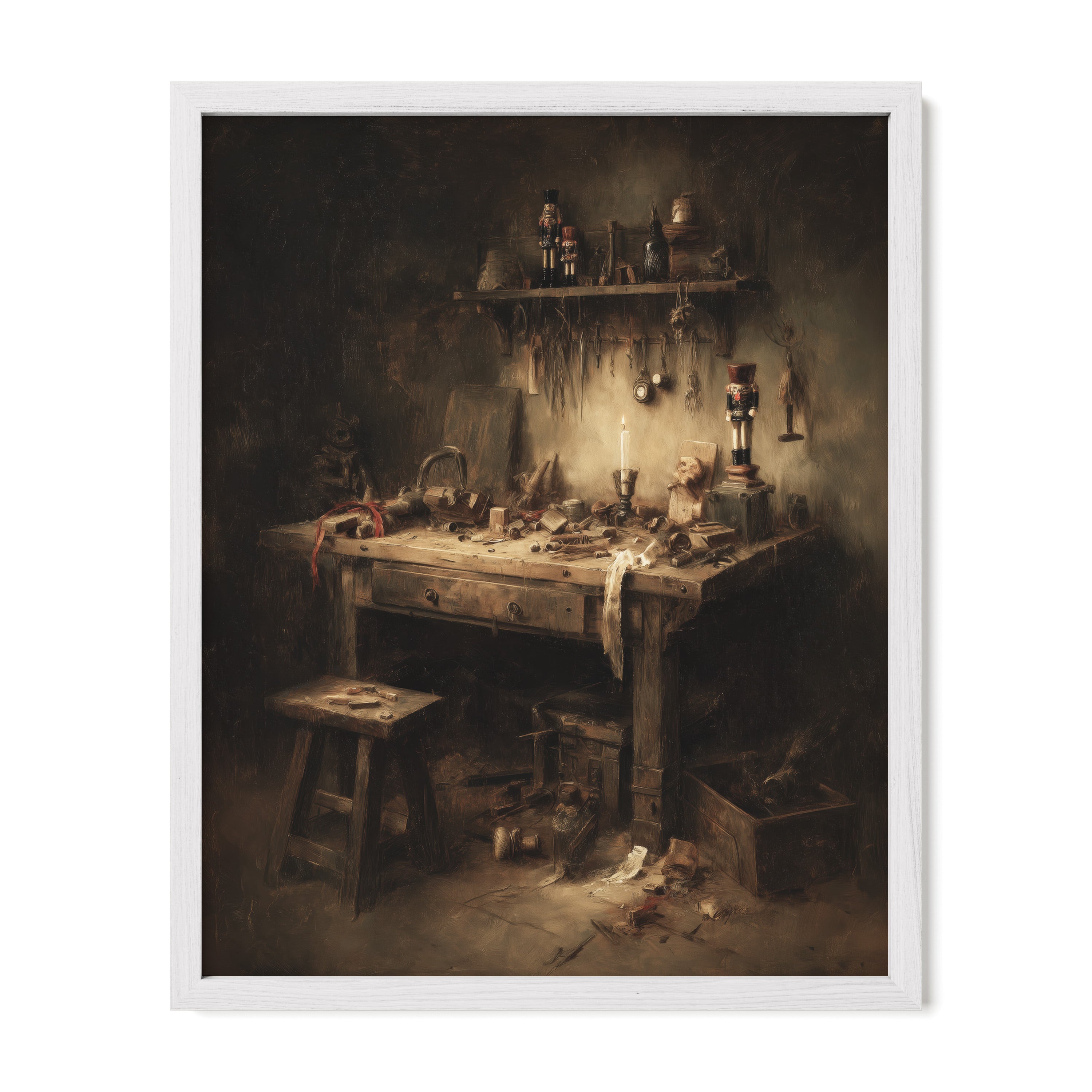 Toymaker's Holiday Workbench