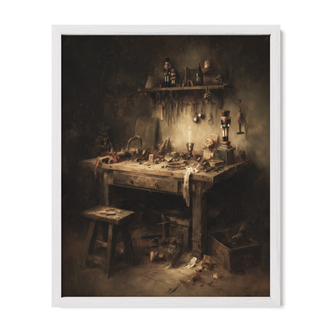 Toymaker's Holiday Workbench