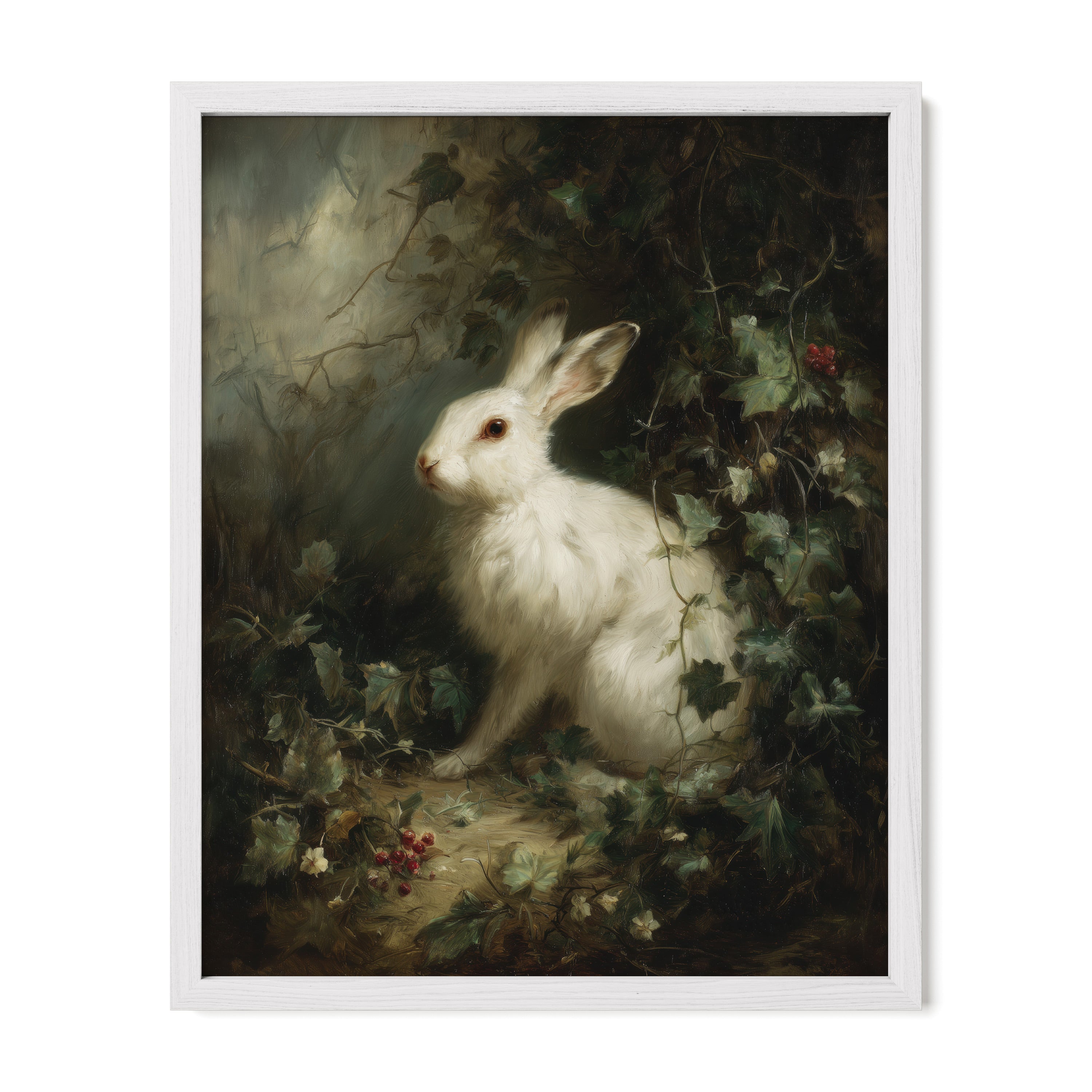 White Rabbit In Ivy