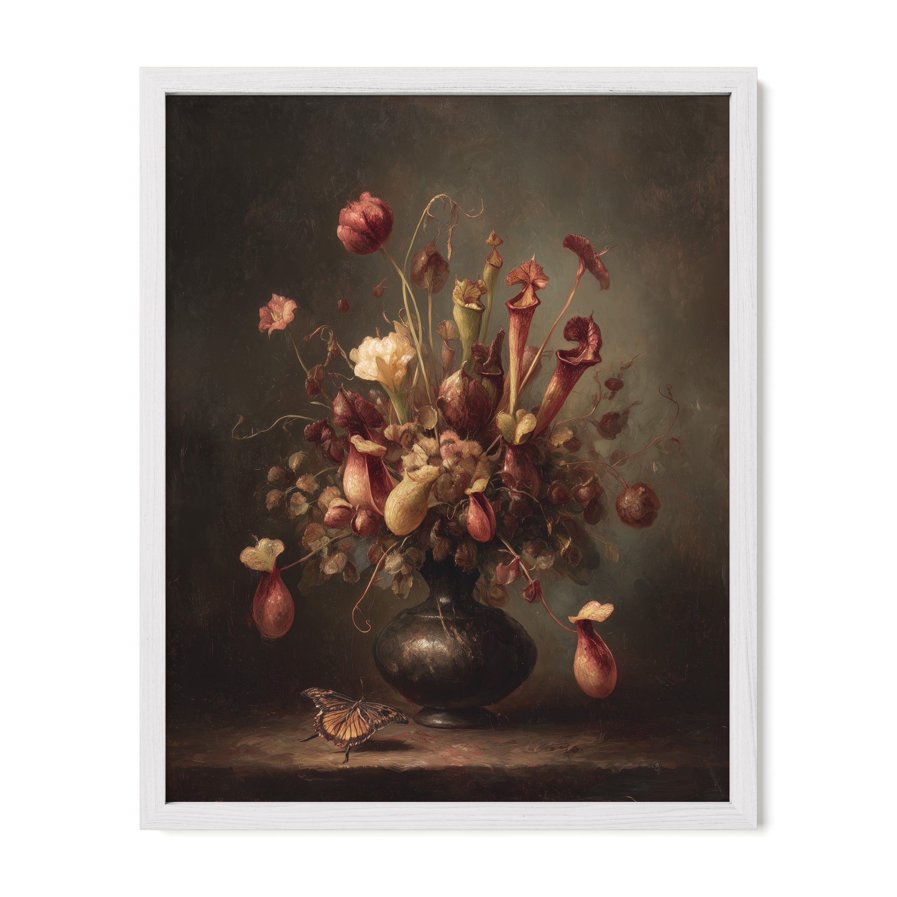 Carnivorous Floral Still Life