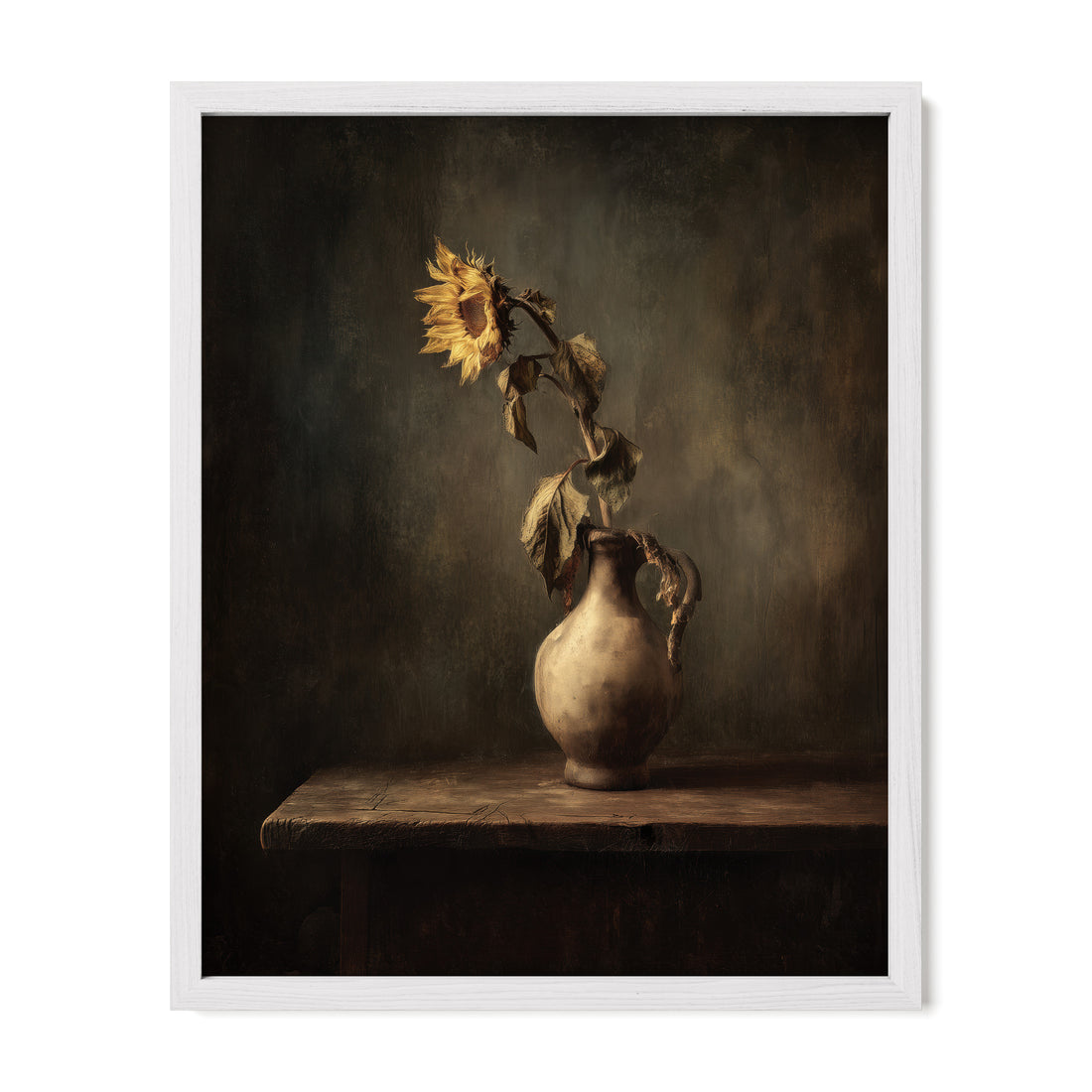 Sunflower In Decay
