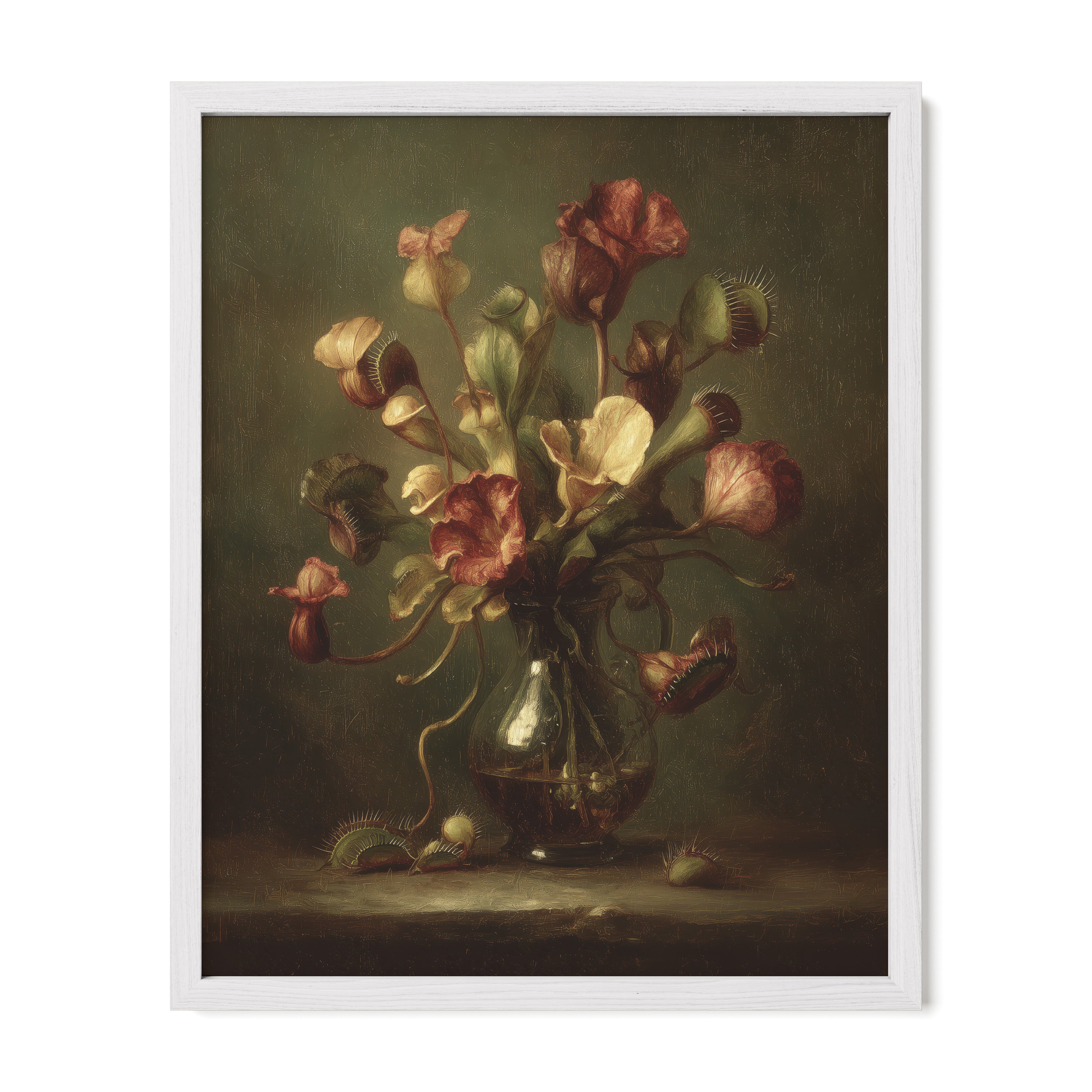 Tulips In Gothic Vase
