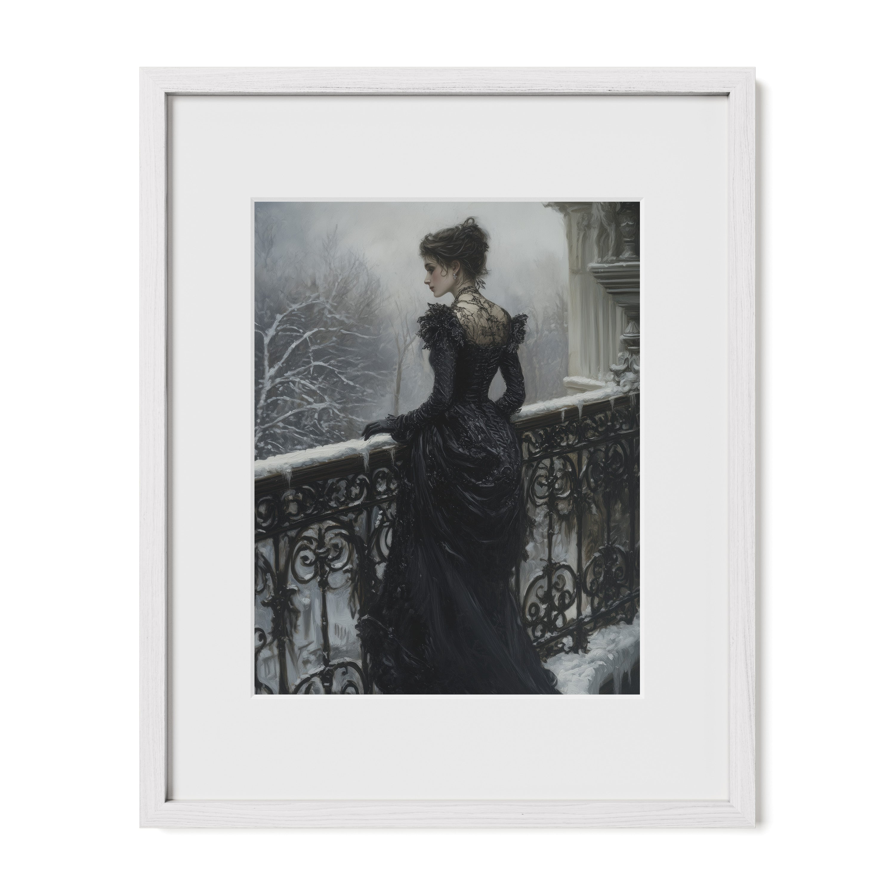 The Frosted Balcony