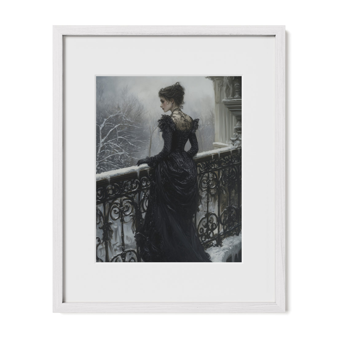 The Frosted Balcony