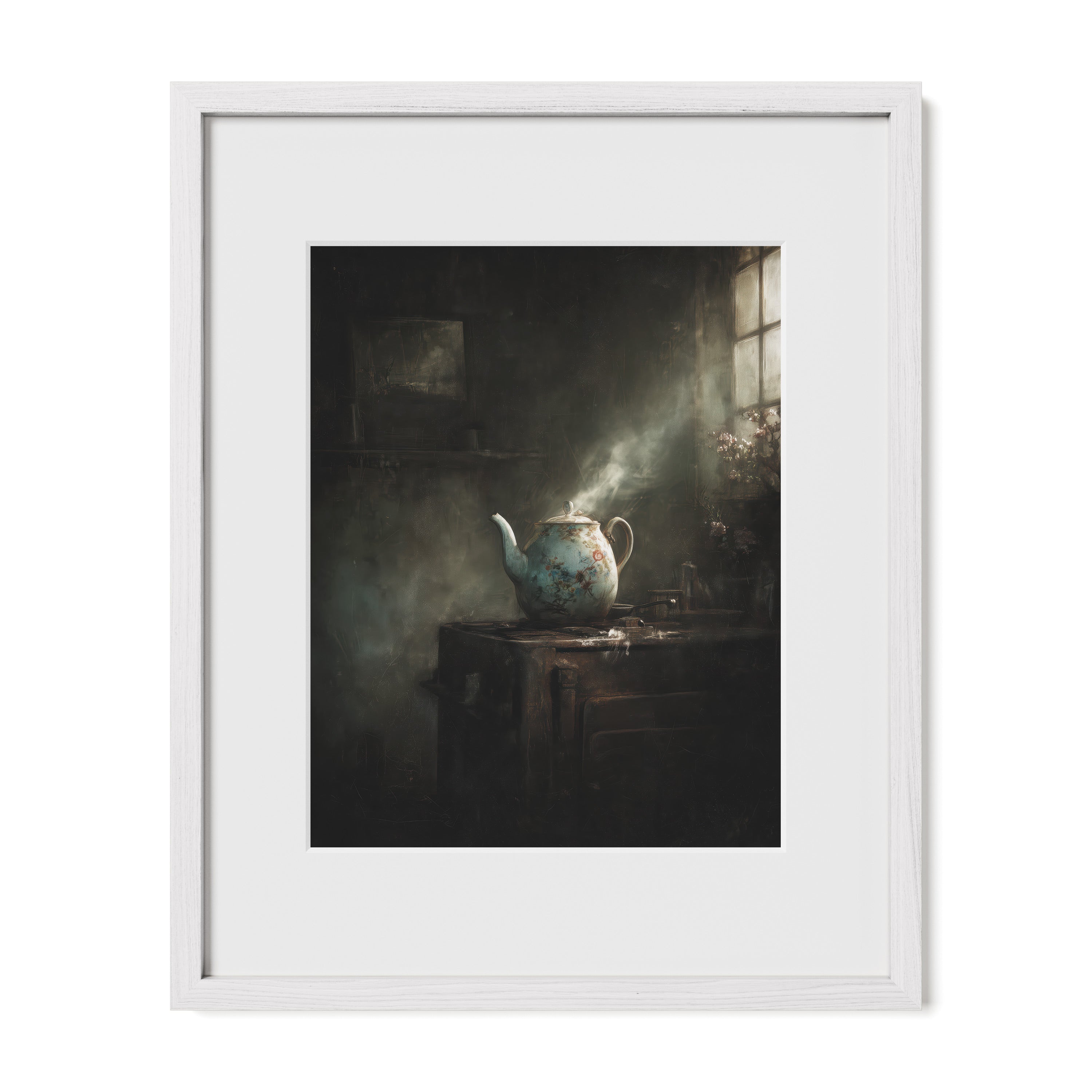 Teapot in Morning Dust