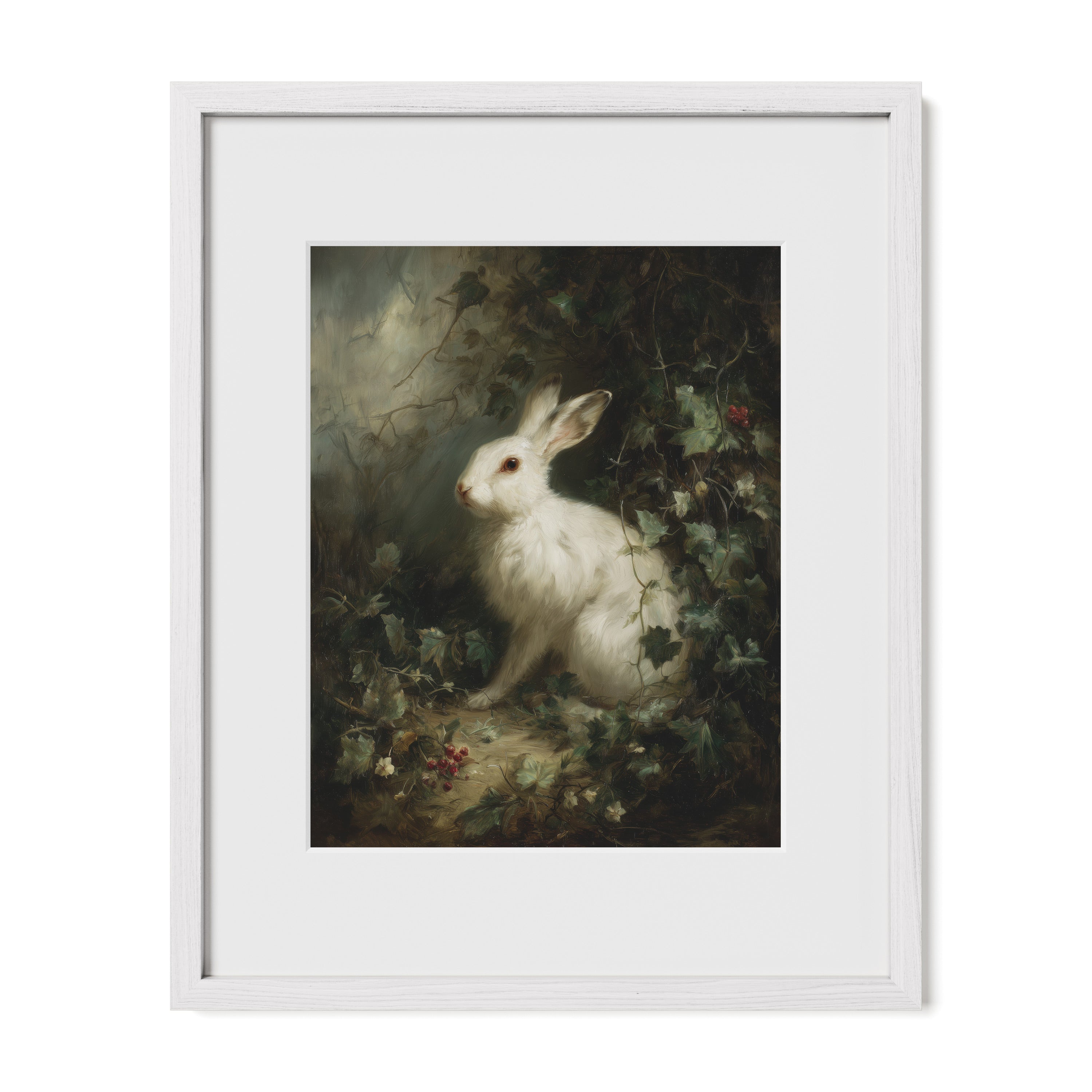 White Rabbit In Ivy