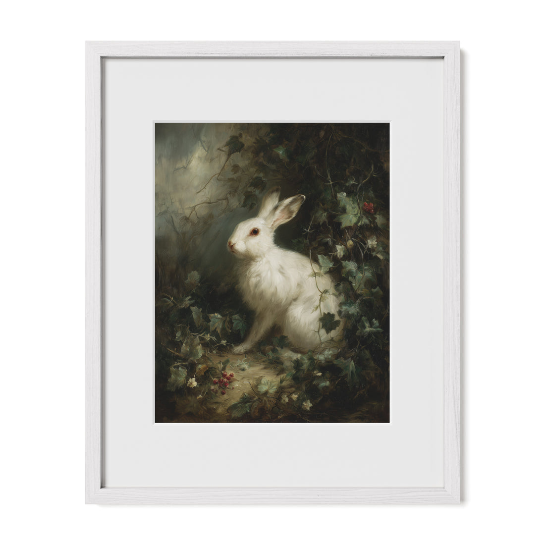 White Rabbit In Ivy