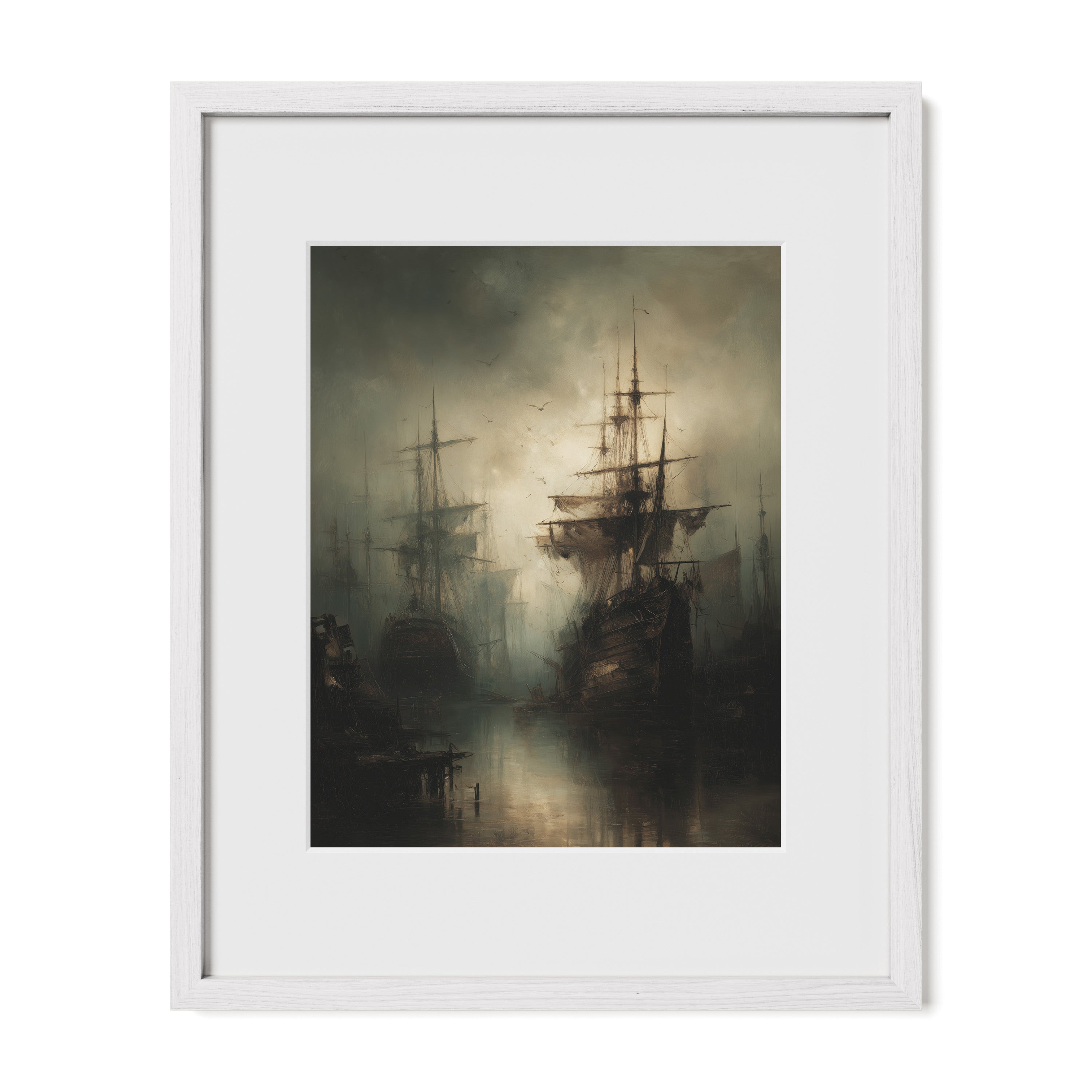 Ghost Ships in Fog