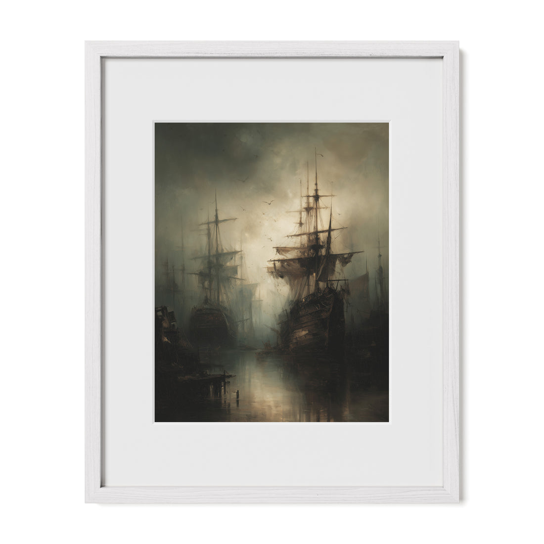 Ghost Ships in Fog