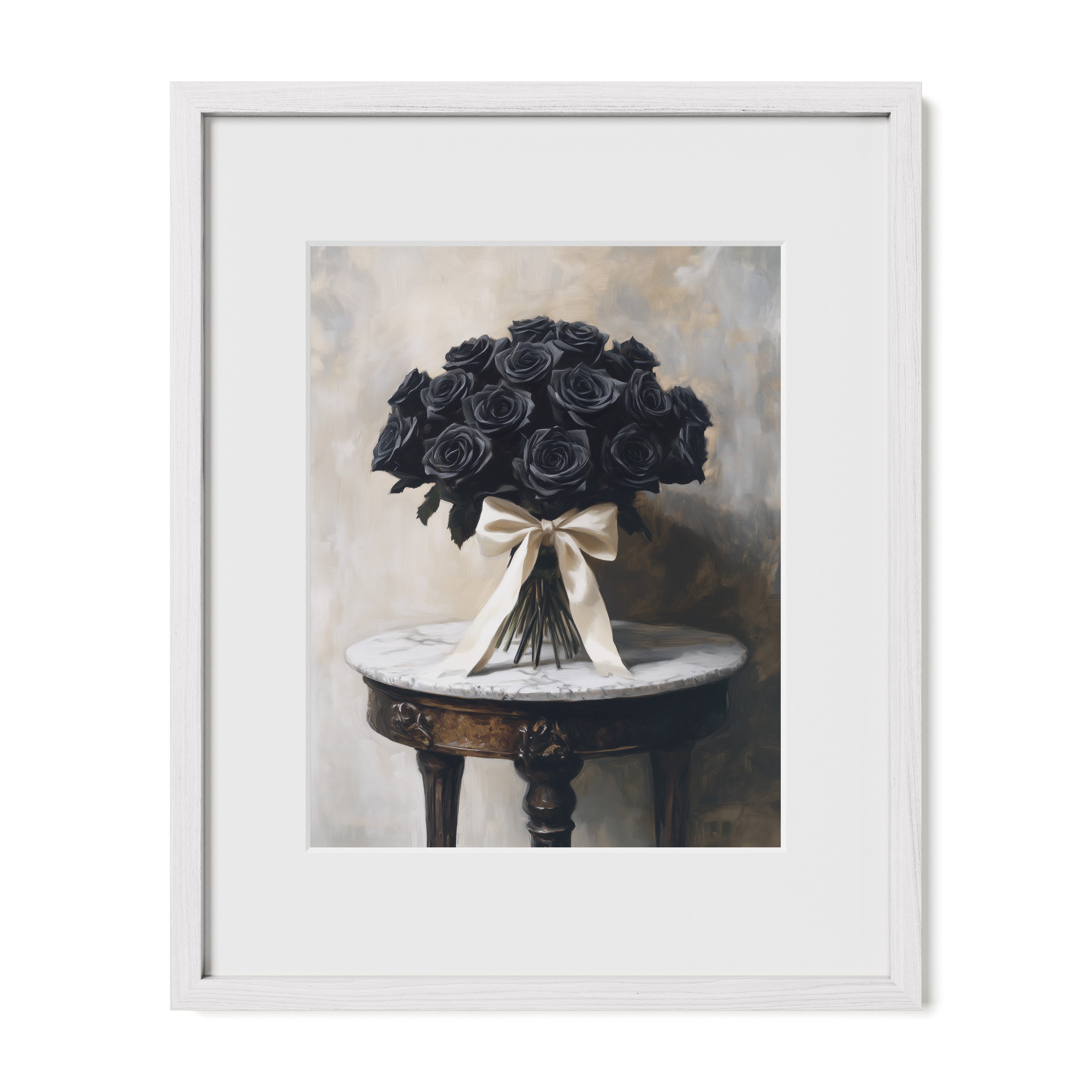 The Black Rose Bouquet