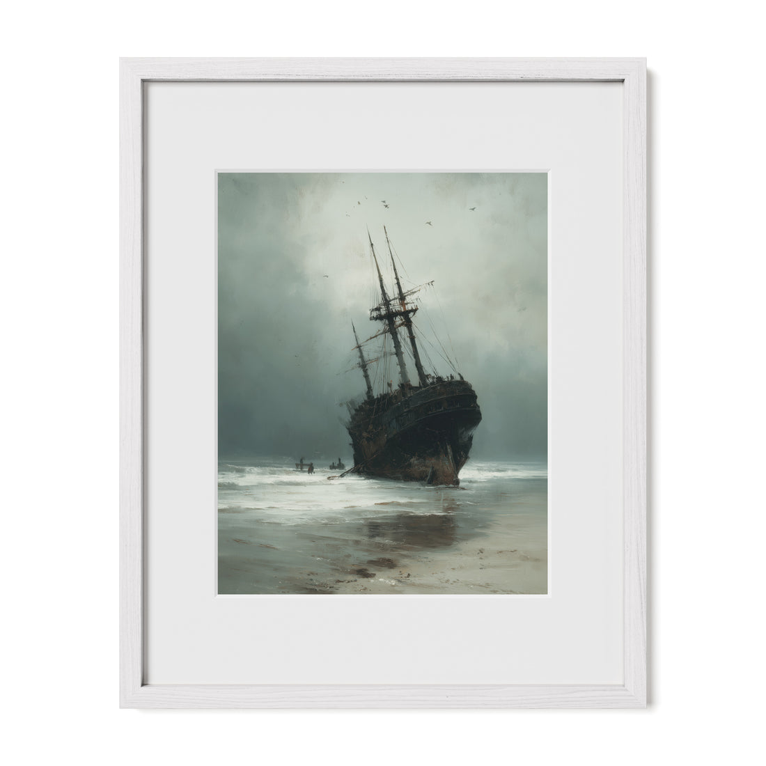 Shipwreck on Shoreline