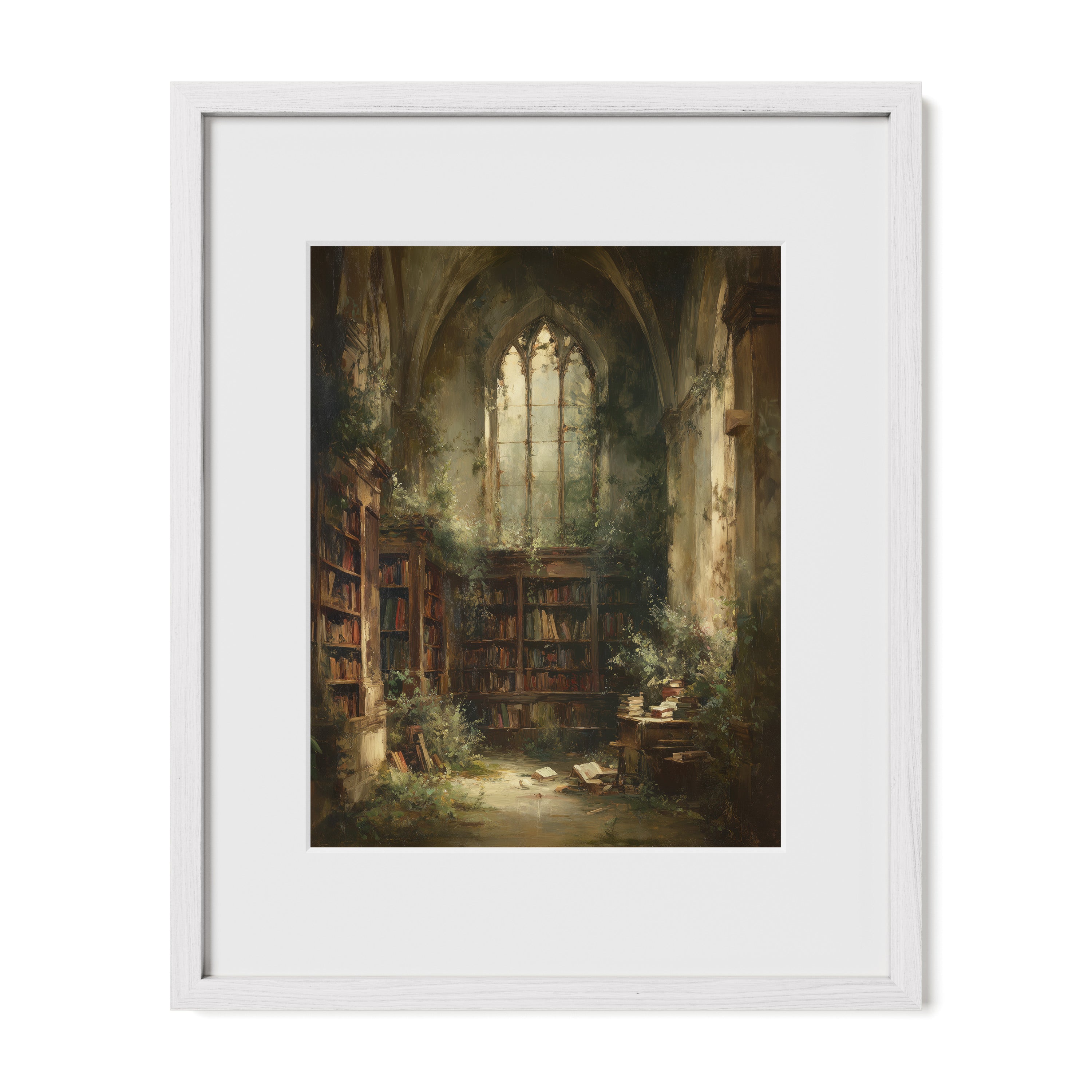 Library In Ruins