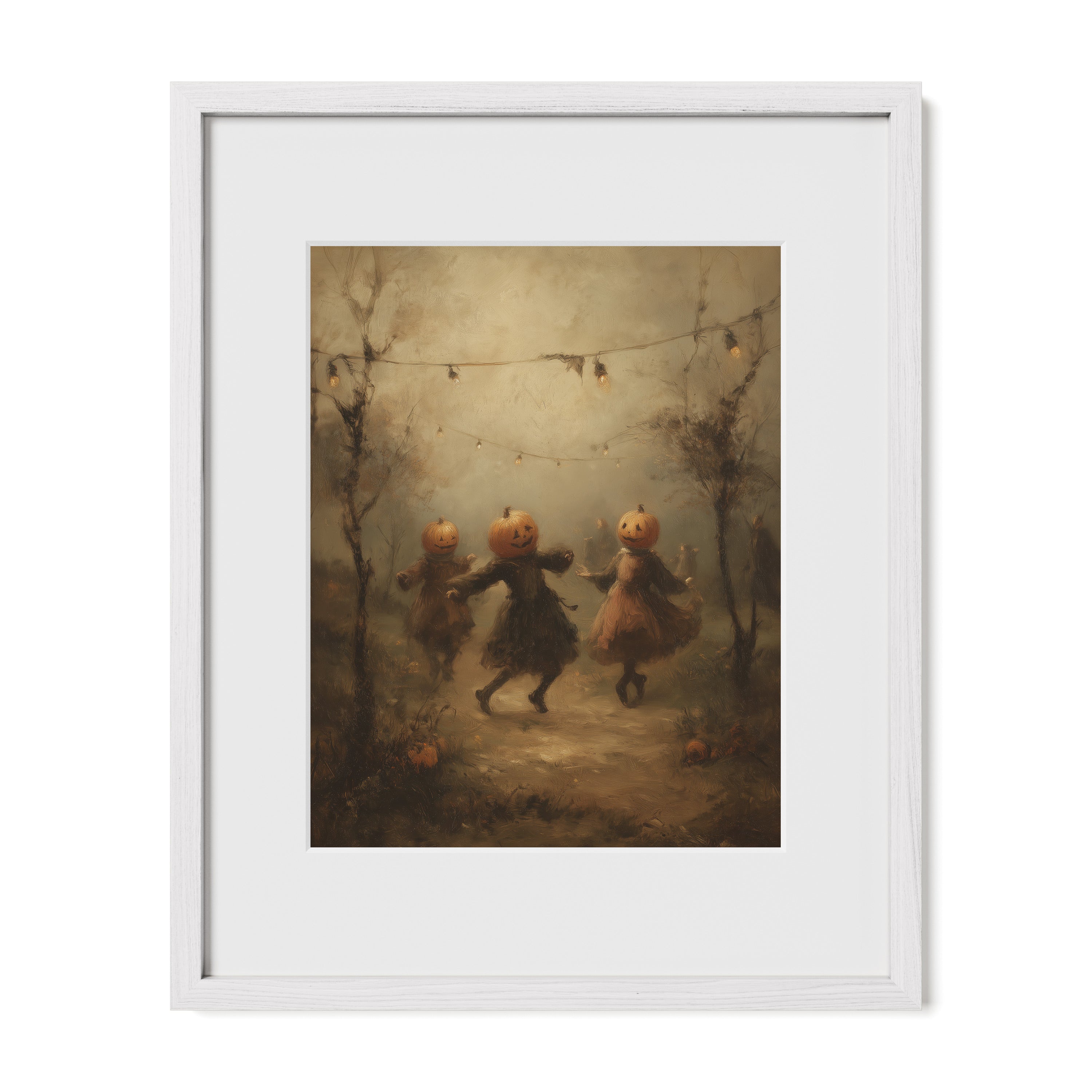 Pumpkin Dance at Dusk