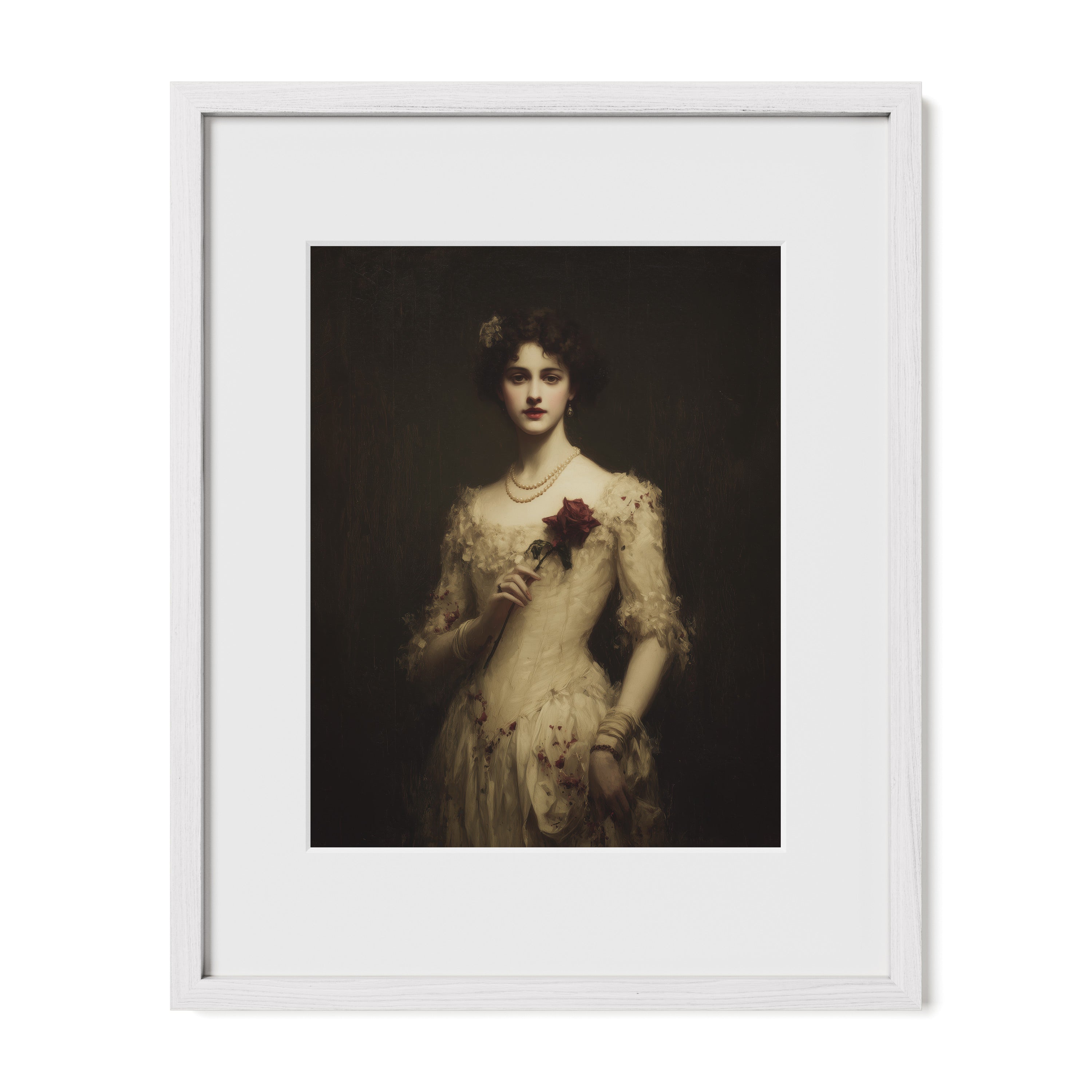 Rose in Her Hands
