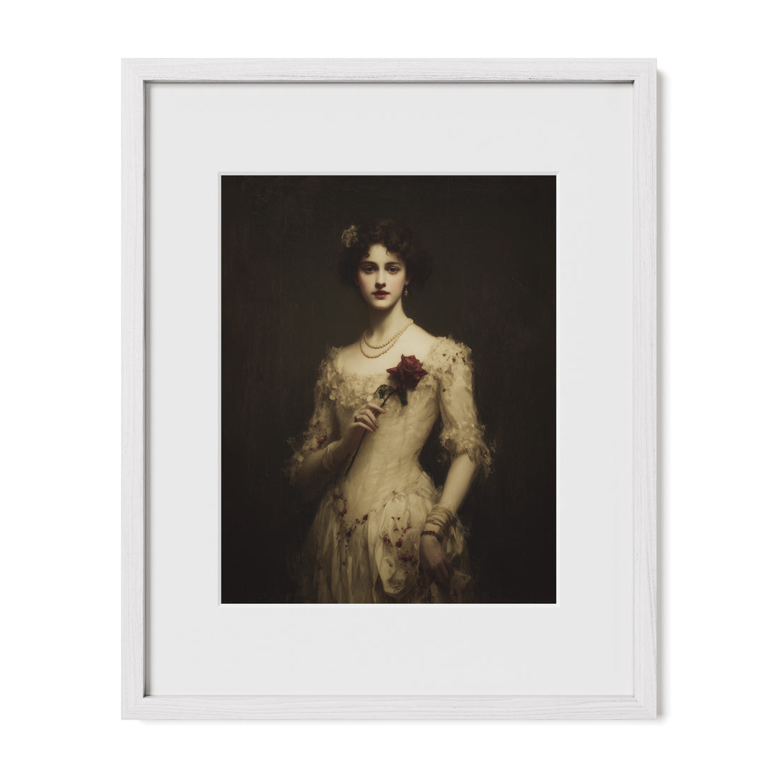 Rose in Her Hands