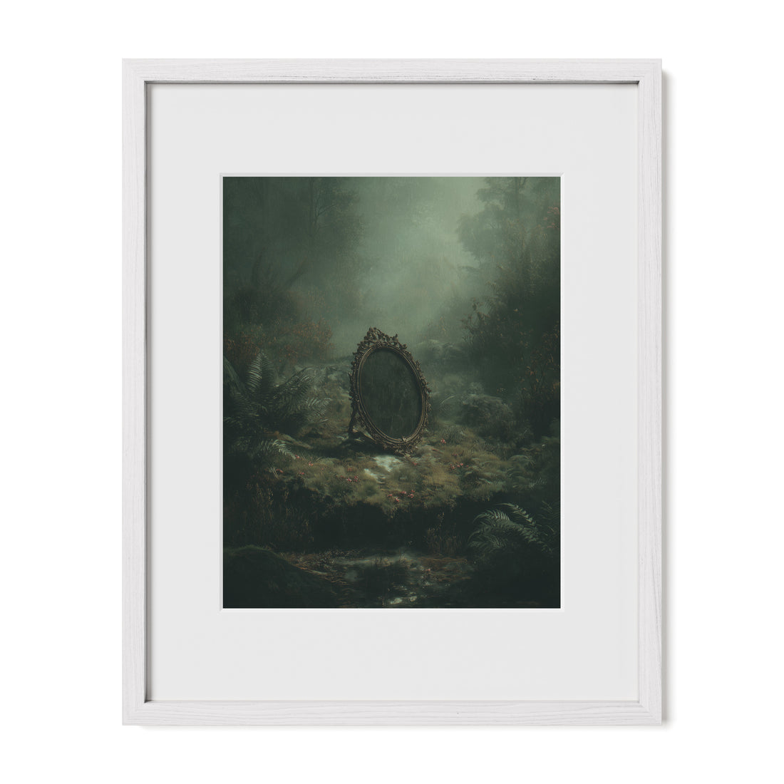 The Mirror Left in the Forest