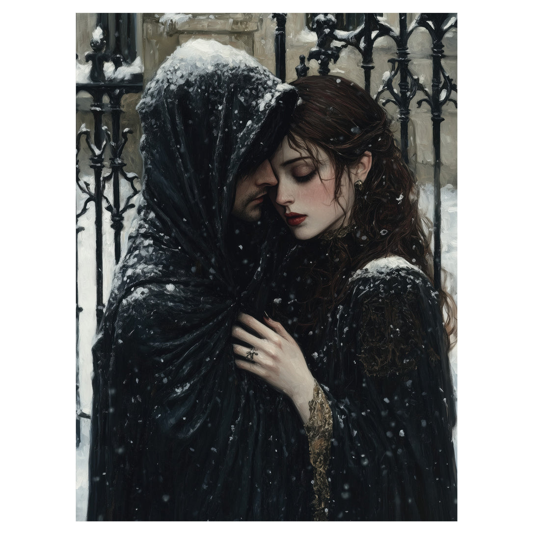 The Cloaked Lovers